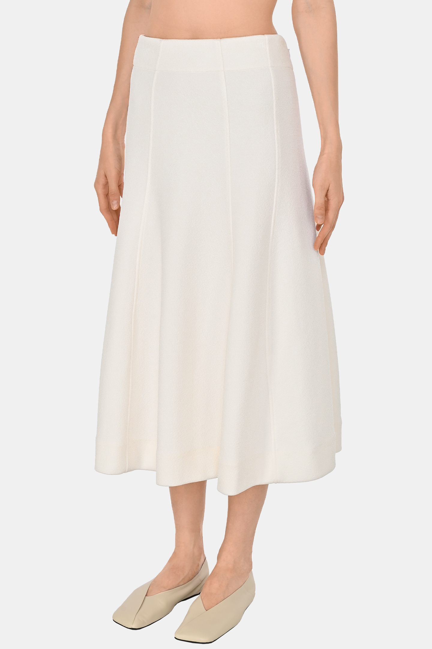 Юбка JIL SANDER J02MA0258, цвет: Молочный, Женский
