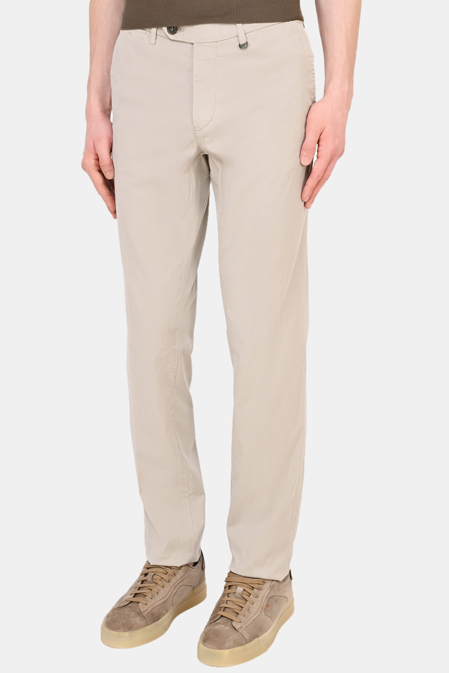 Брюки CANALI PT00942 93630/-R, цвет: Серый, Мужской
