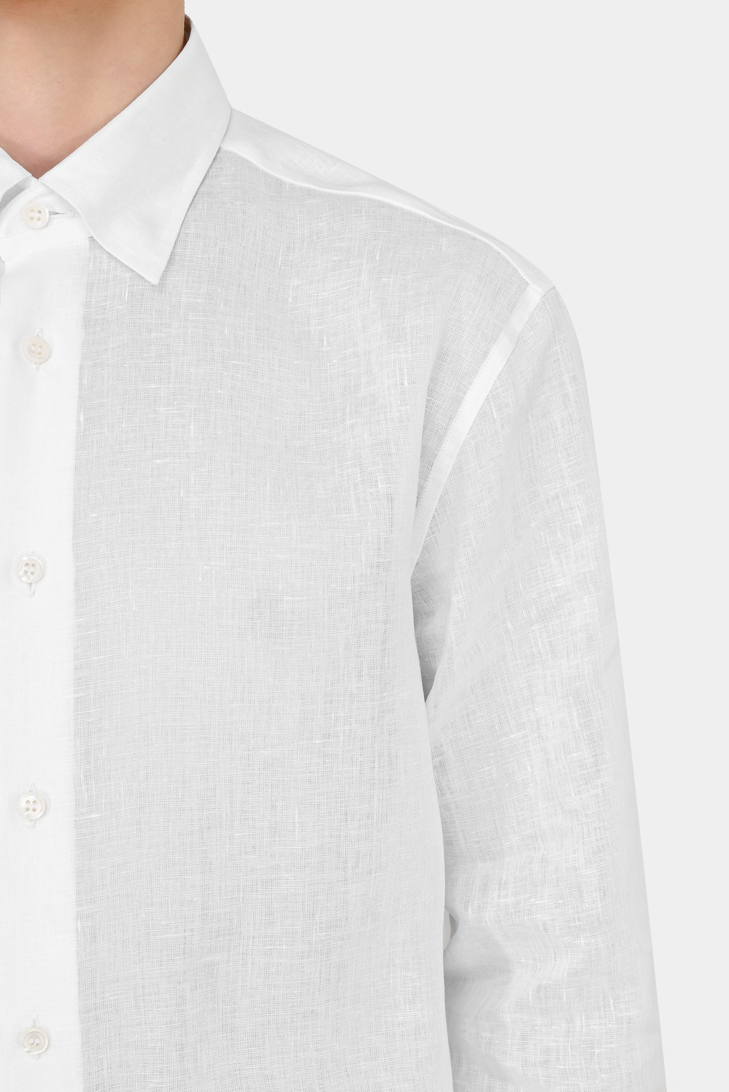 Рубашка BRIONI SCAY0L P9111, цвет: Белый, Мужской
