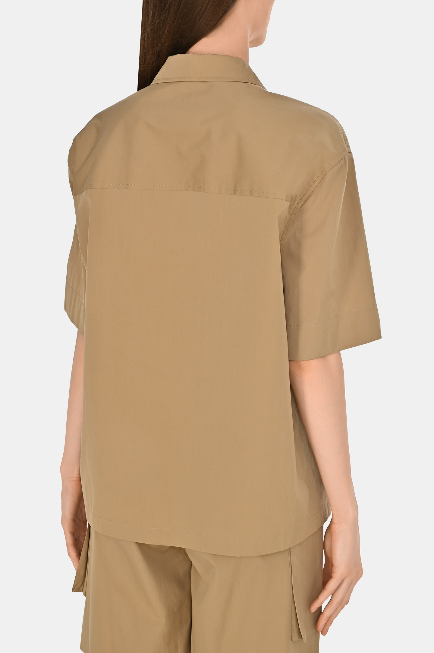 Блуза JIL SANDER J40DL0164, цвет: Бежевый, Женский
