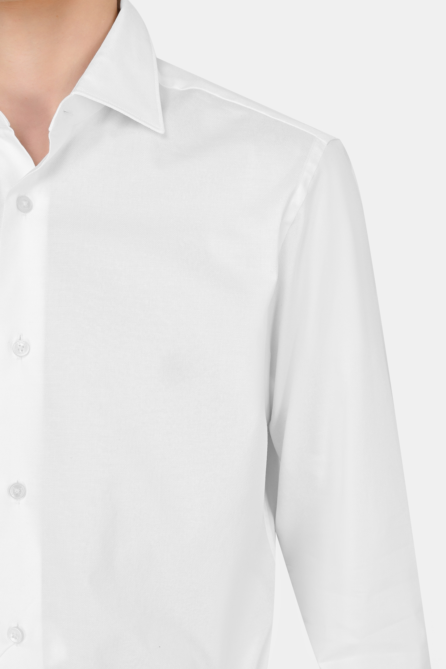 Рубашка Z ZEGNA 305120 ZCSC1, цвет: Белый, Мужской