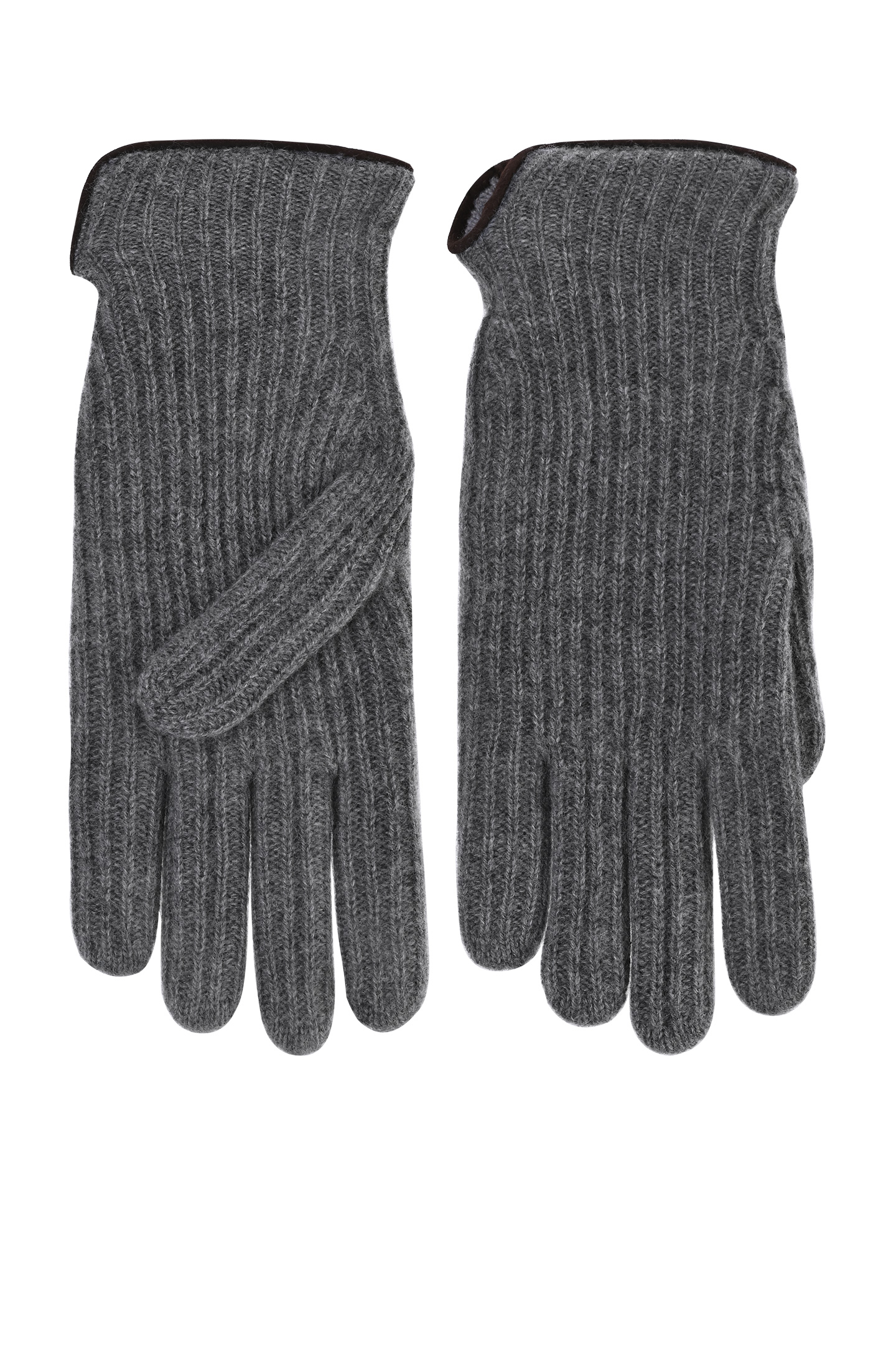 Перчатки DORIANI CASHMERE GU-4, цвет: Серый, Мужской