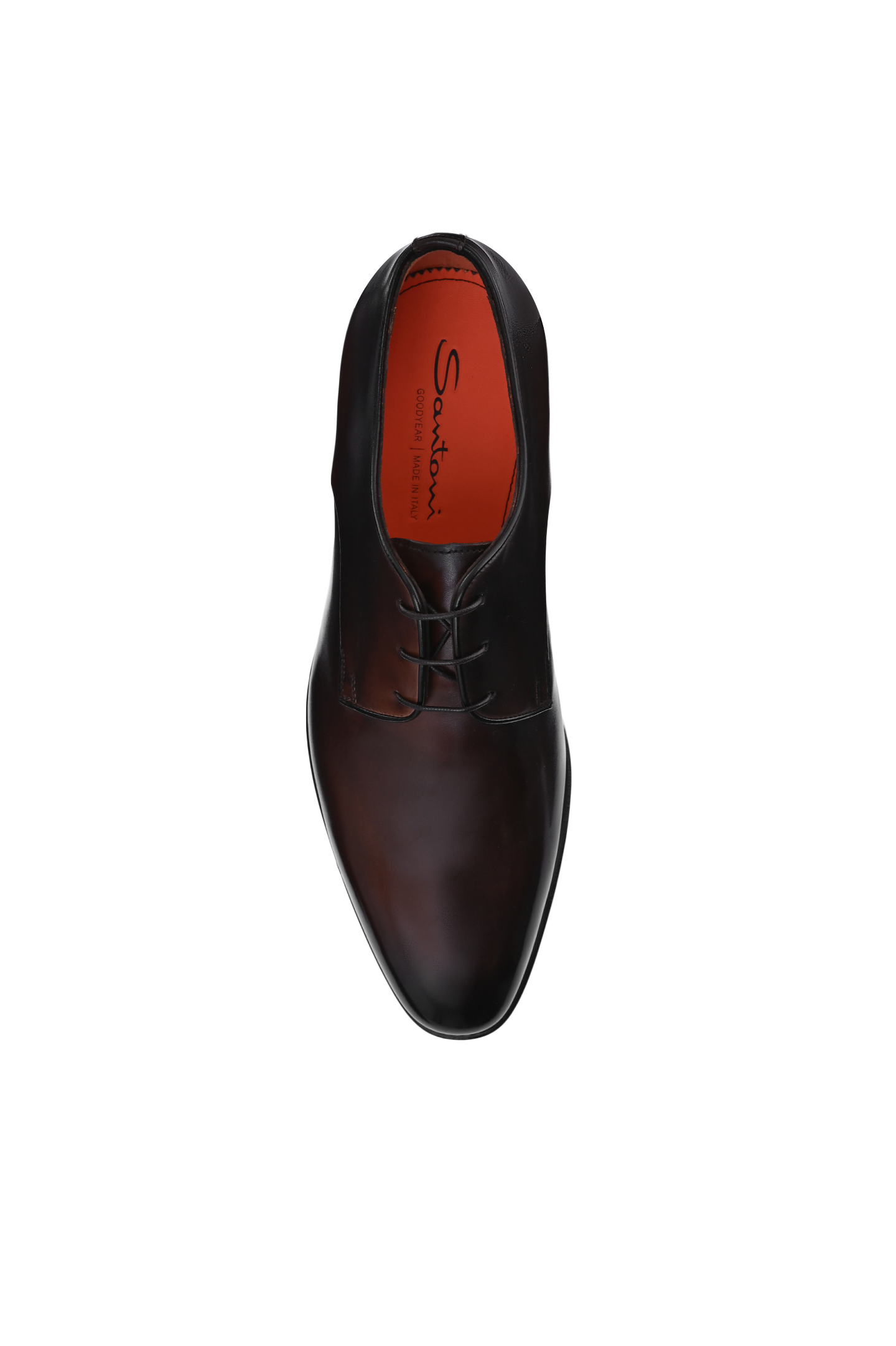 Туфли SANTONI MCLG16204PB3BFUHT50, цвет: Коричневый, Мужской