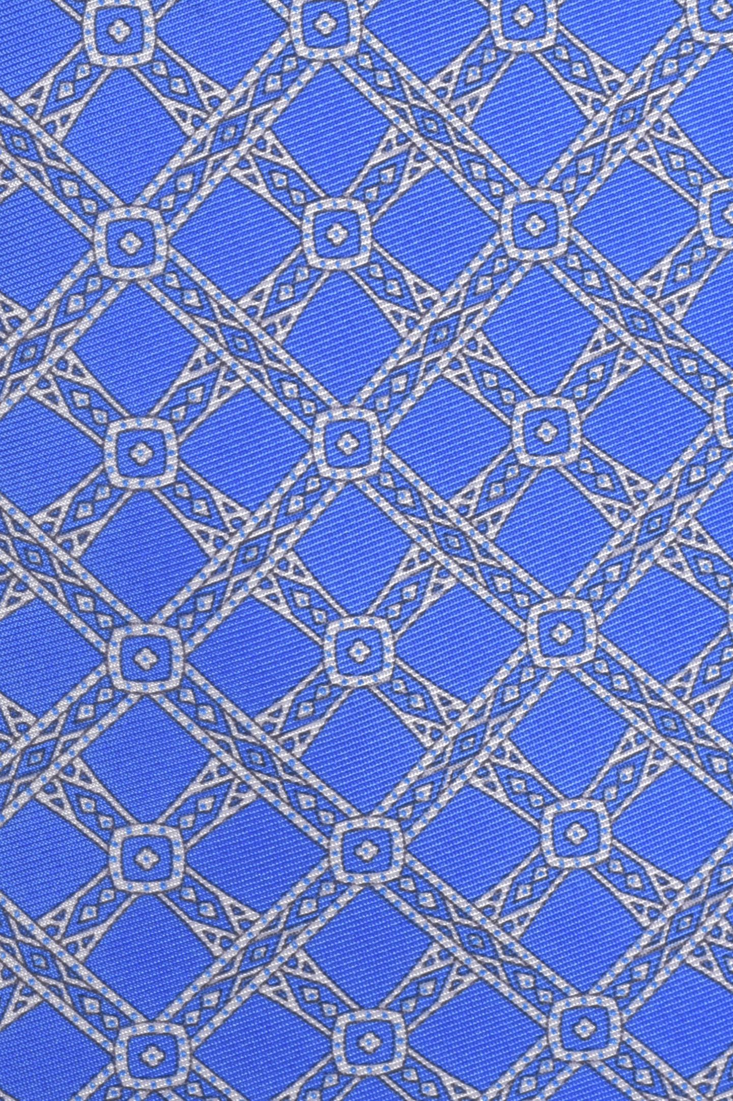 Галстук и платок STEFANO RICCI DH 39102, цвет: Синий, Мужской