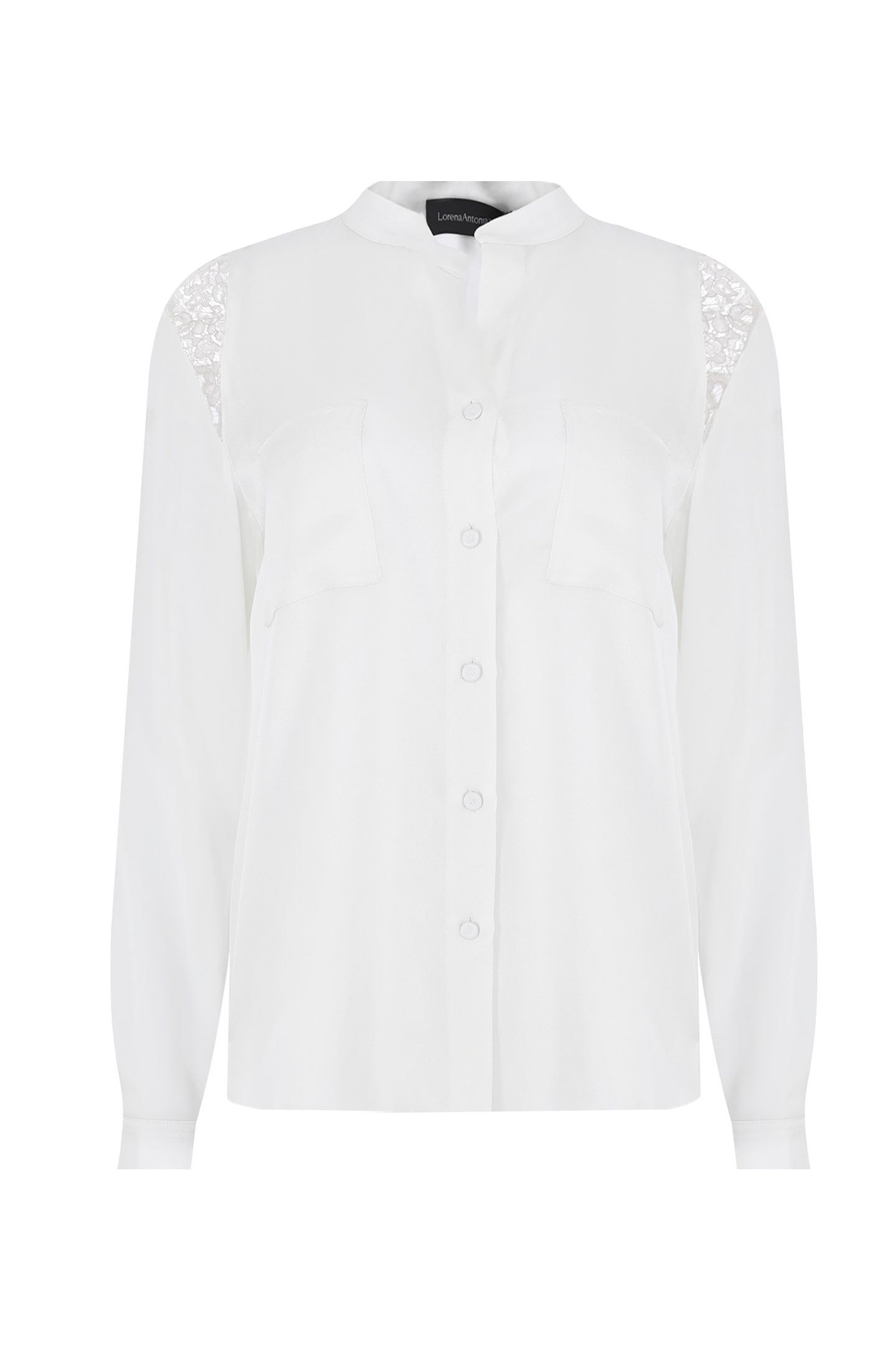 Блуза LORENA ANTONIAZZI P2463CA09B, цвет: Белый, Женский