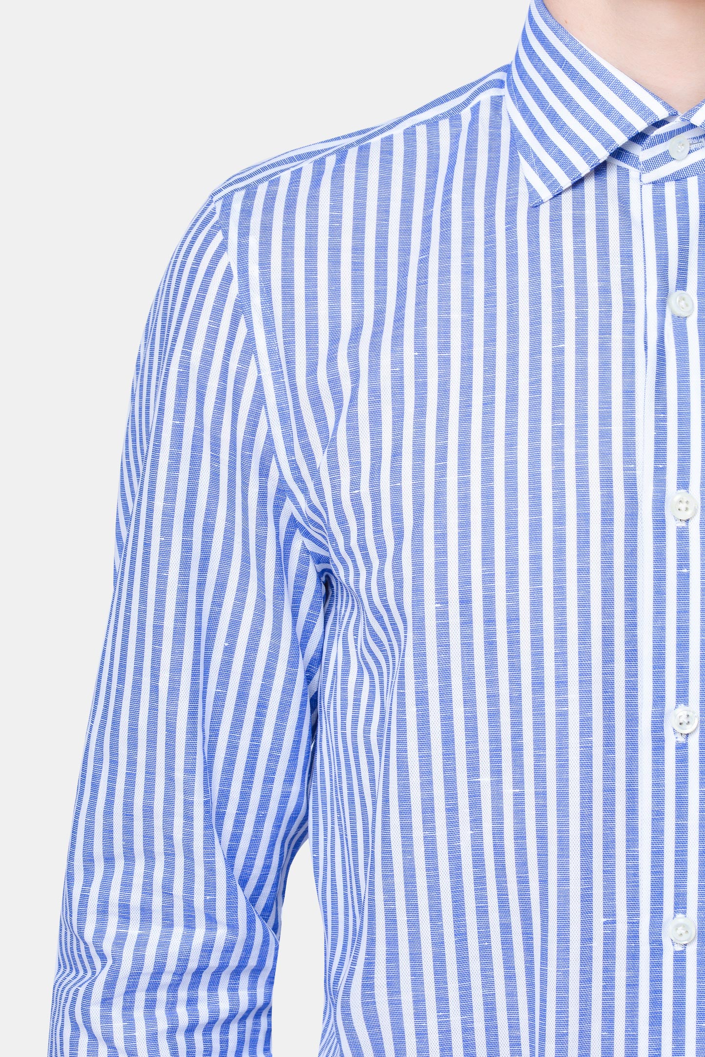 Рубашка CESARE ATTOLINI CAU28/MIKE S20CM14, цвет: Синий, Мужской