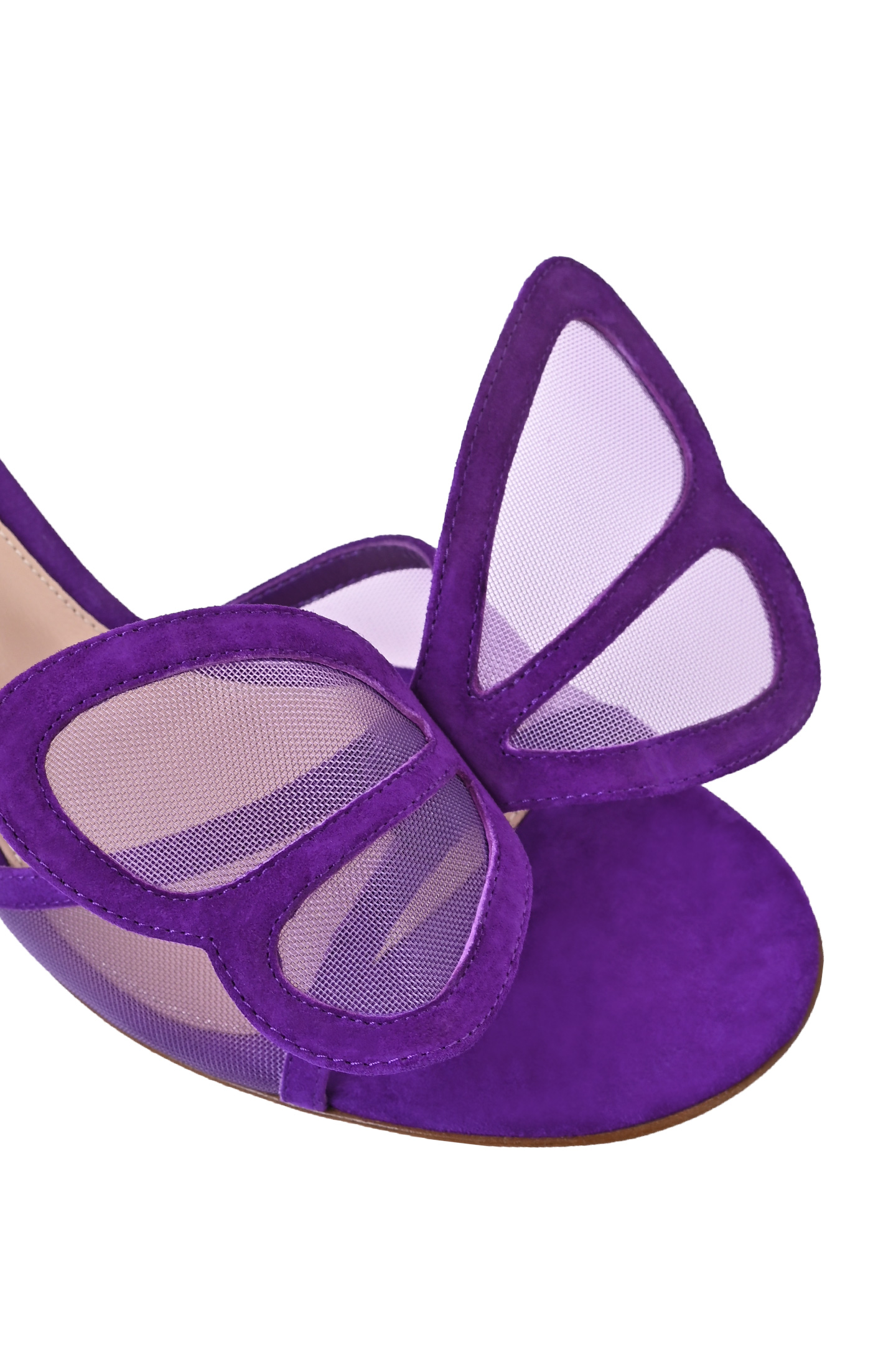 Босоножки GIANVITO ROSSI G10076.70RIC.XAROROH, цвет: Фиолетовый, Женский