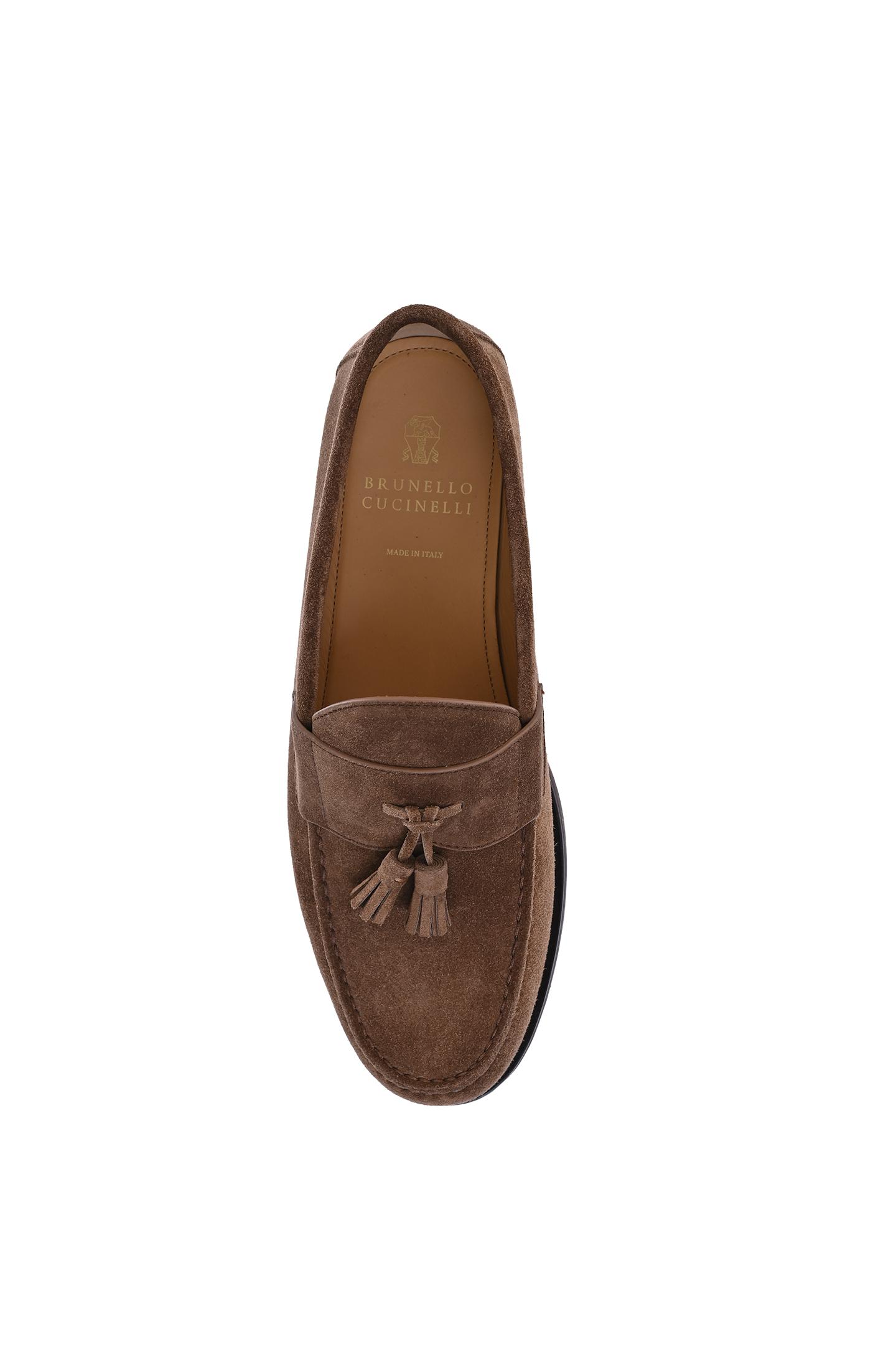 Лоферы BRUNELLO  CUCINELLI MZUPEAX789, цвет: Коричневый, Мужской