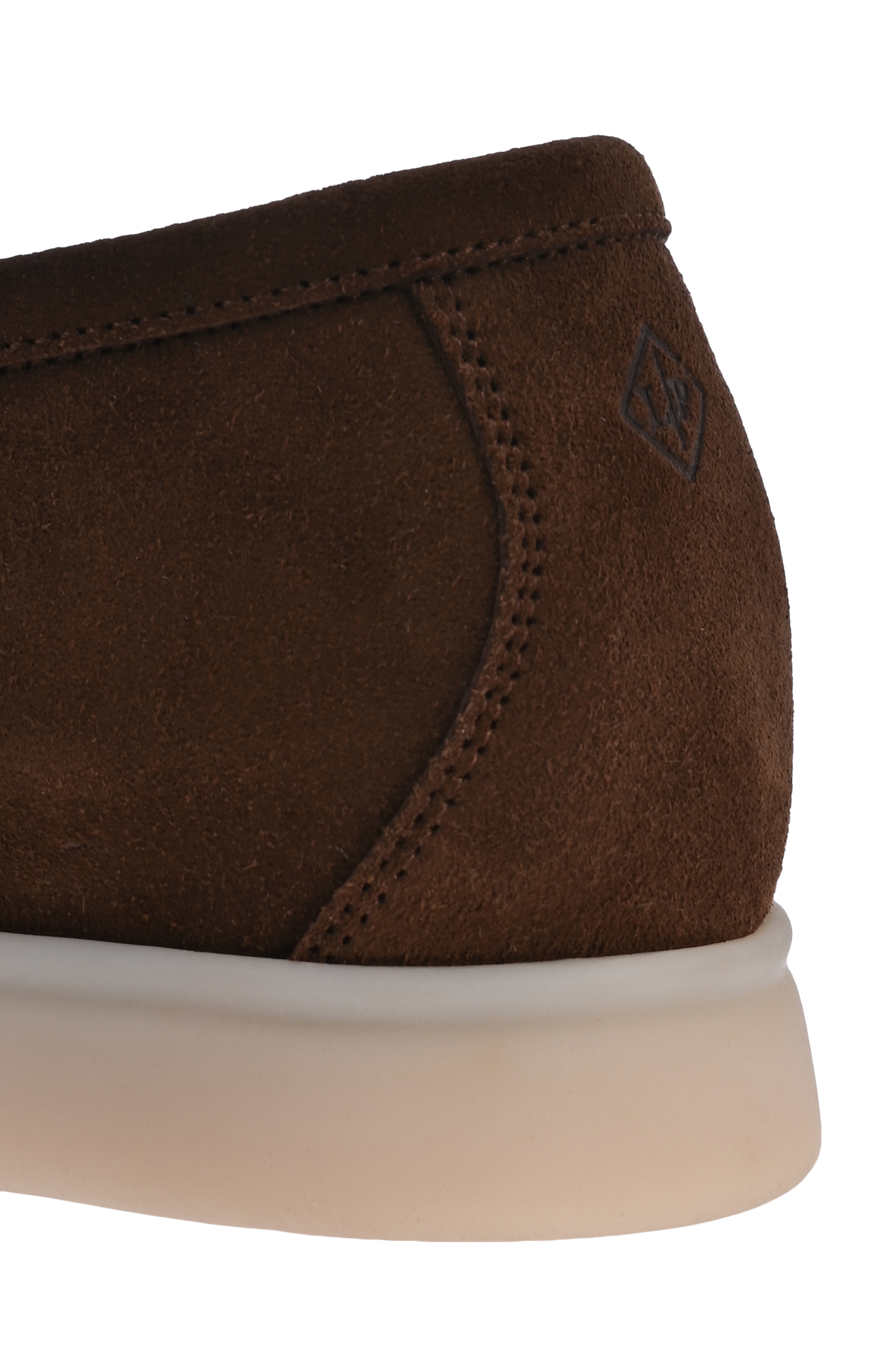 Лоферы LORO PIANA FAE8124, цвет: Коричневый, Мужской