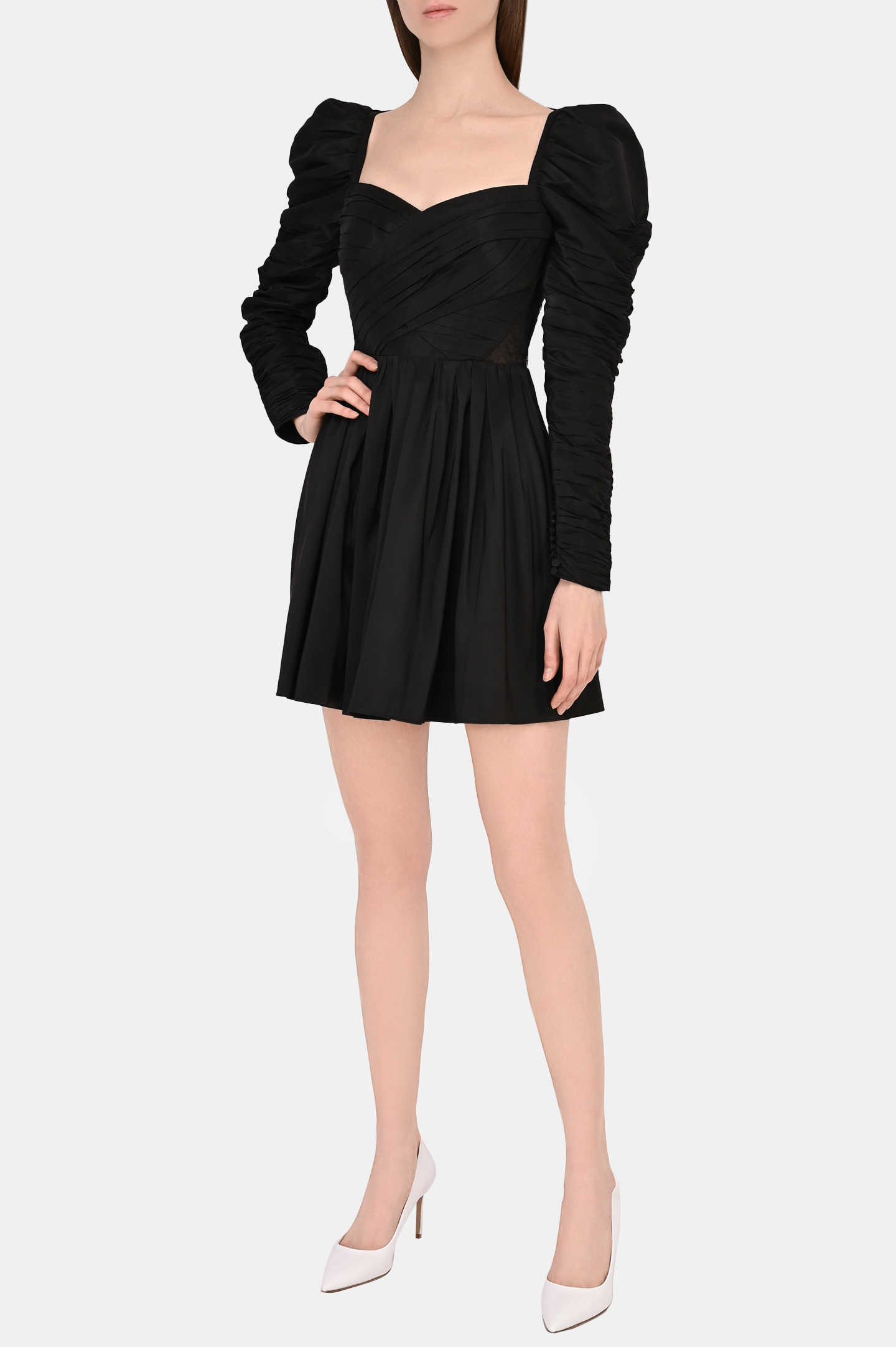 Платье SELF PORTRAIT RS22-067, цвет: Черный, Женский