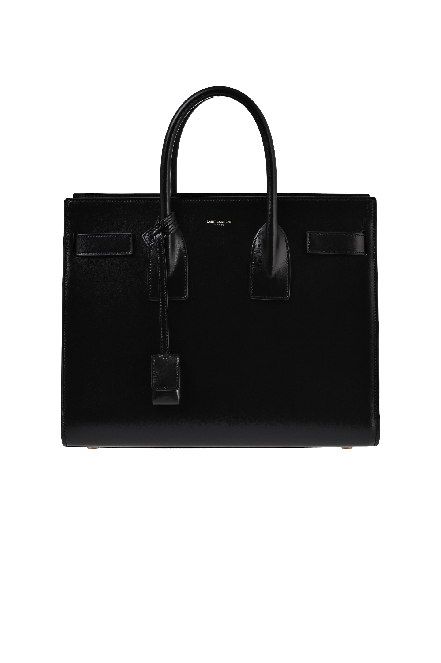 Кожаная сумка SAINT LAURENT 37829902G9W, цвет: Черный, Женский