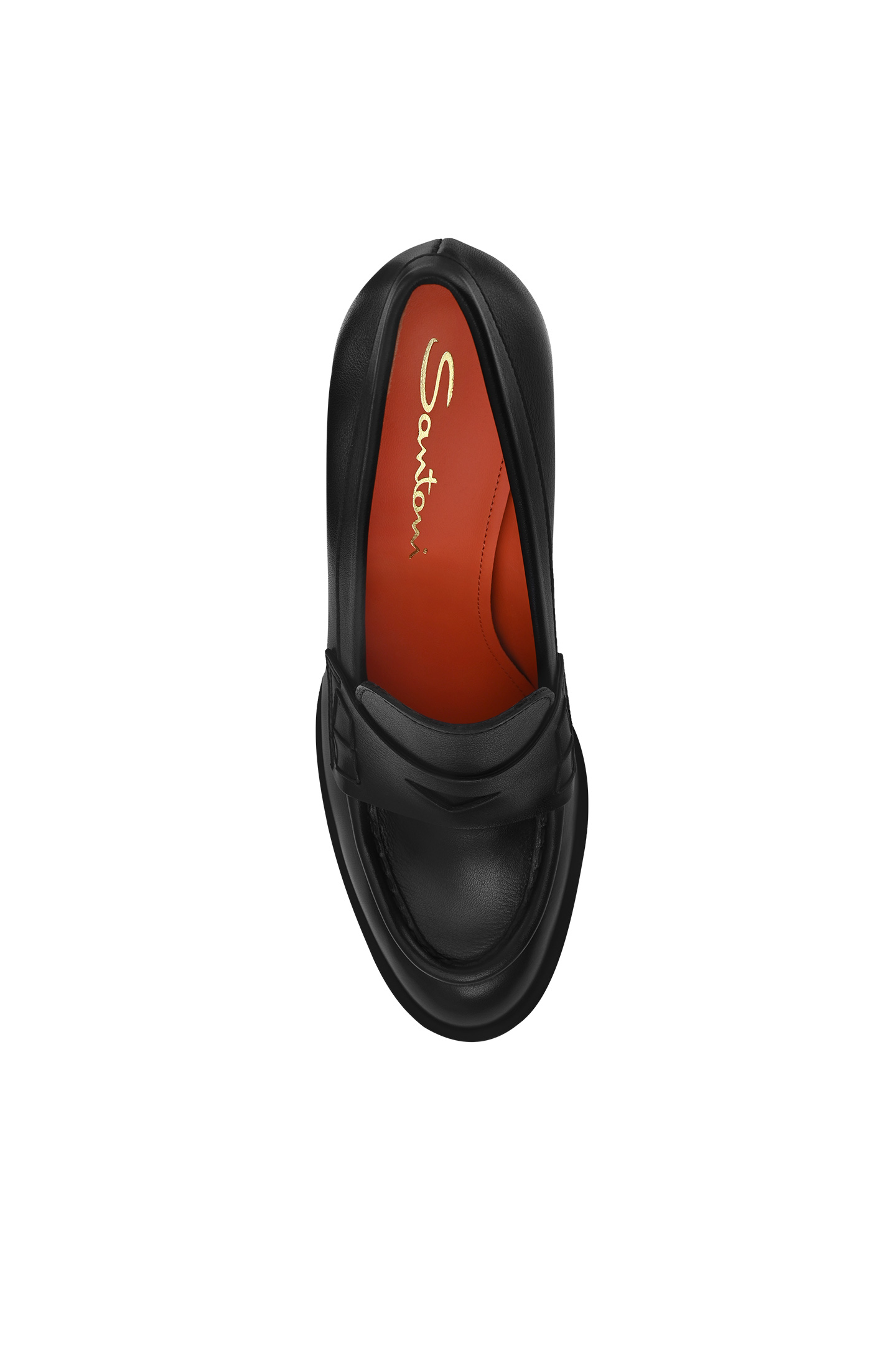 Туфли SANTONI WDQQ59981HA3BLGAN01, цвет: Черный, Женский