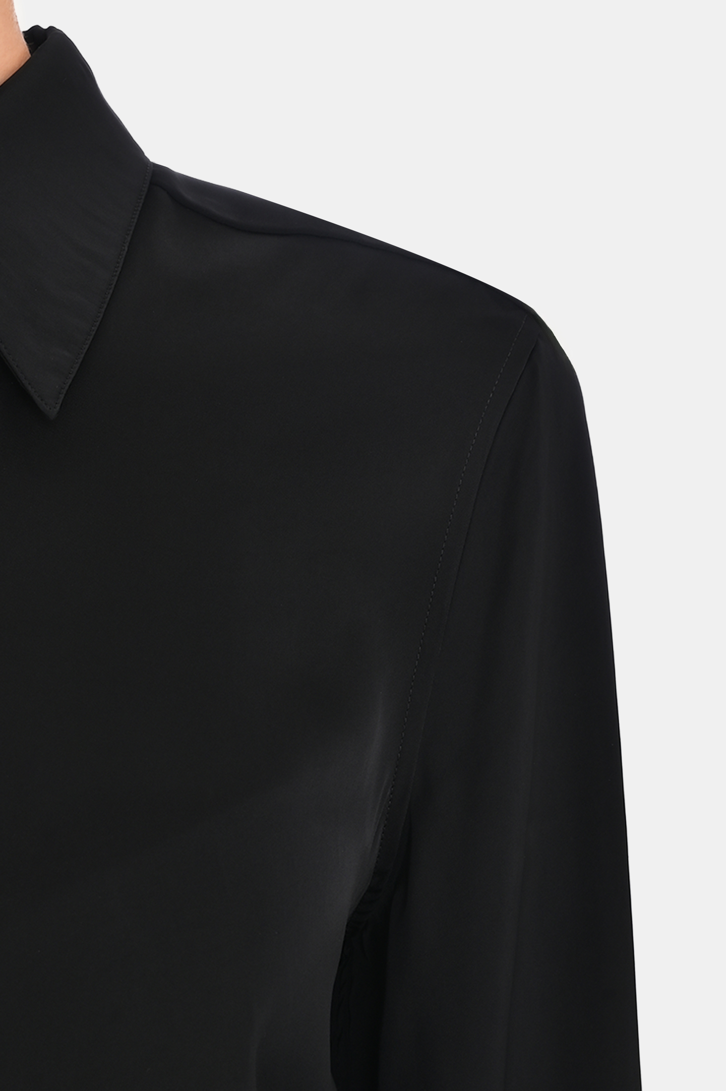 Блуза JIL SANDER J04DL0003, цвет: Черный, Женский