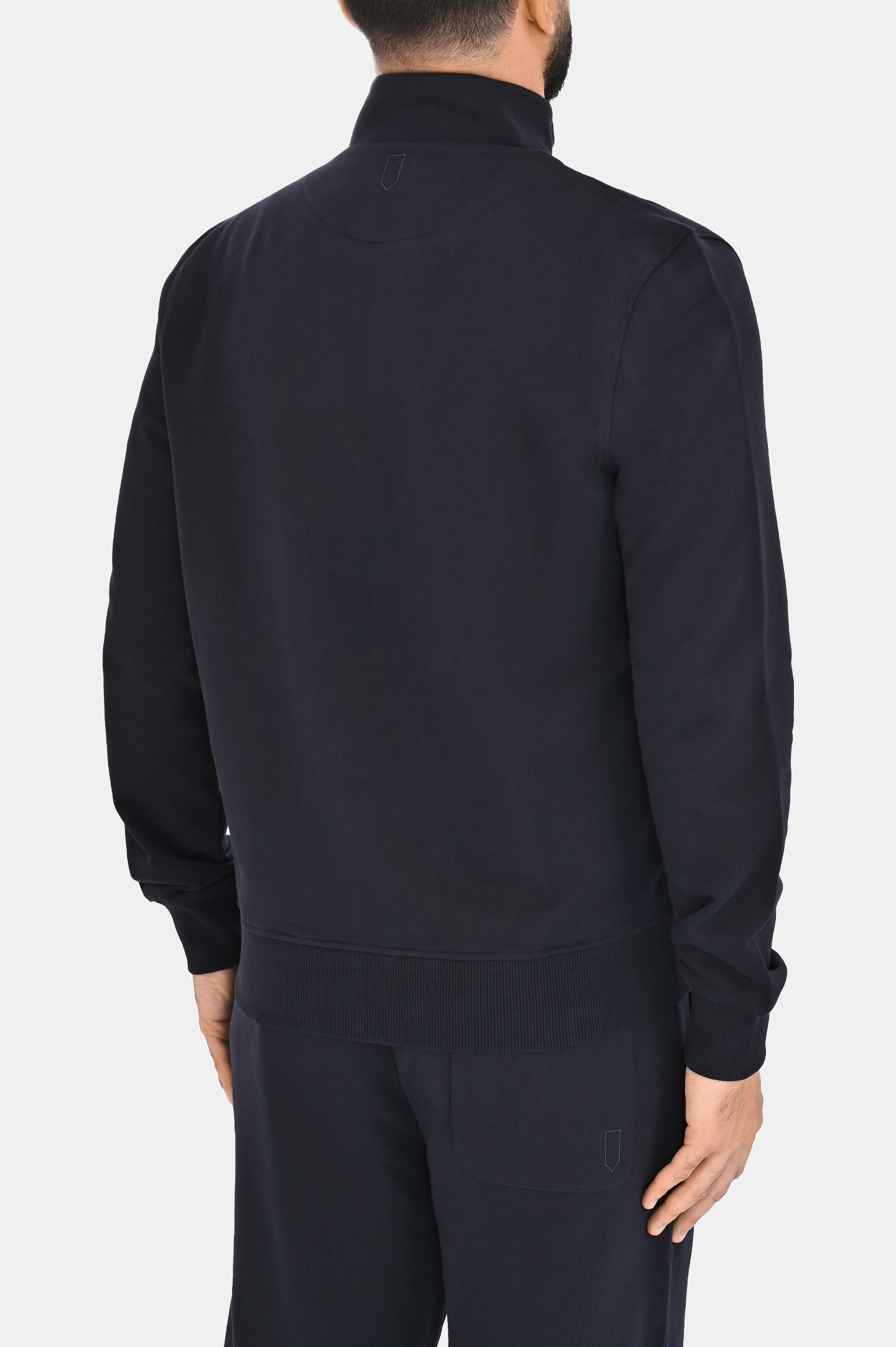 Куртка спорт CANALI MJ02251 T0896, цвет: Темно-синий, Мужской
