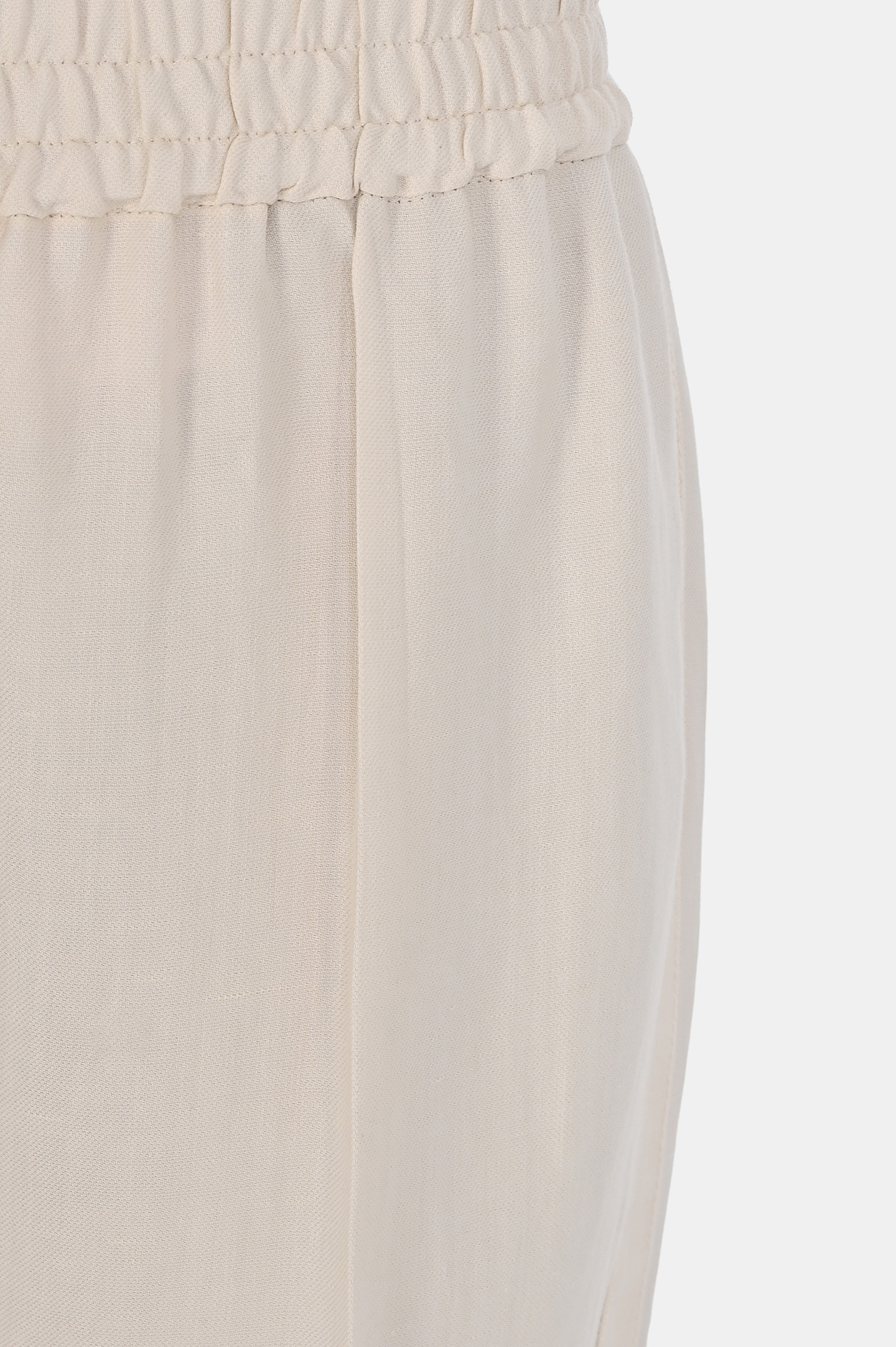Брюки BRUNELLO  CUCINELLI MH126P7197, цвет: Молочный, Женский