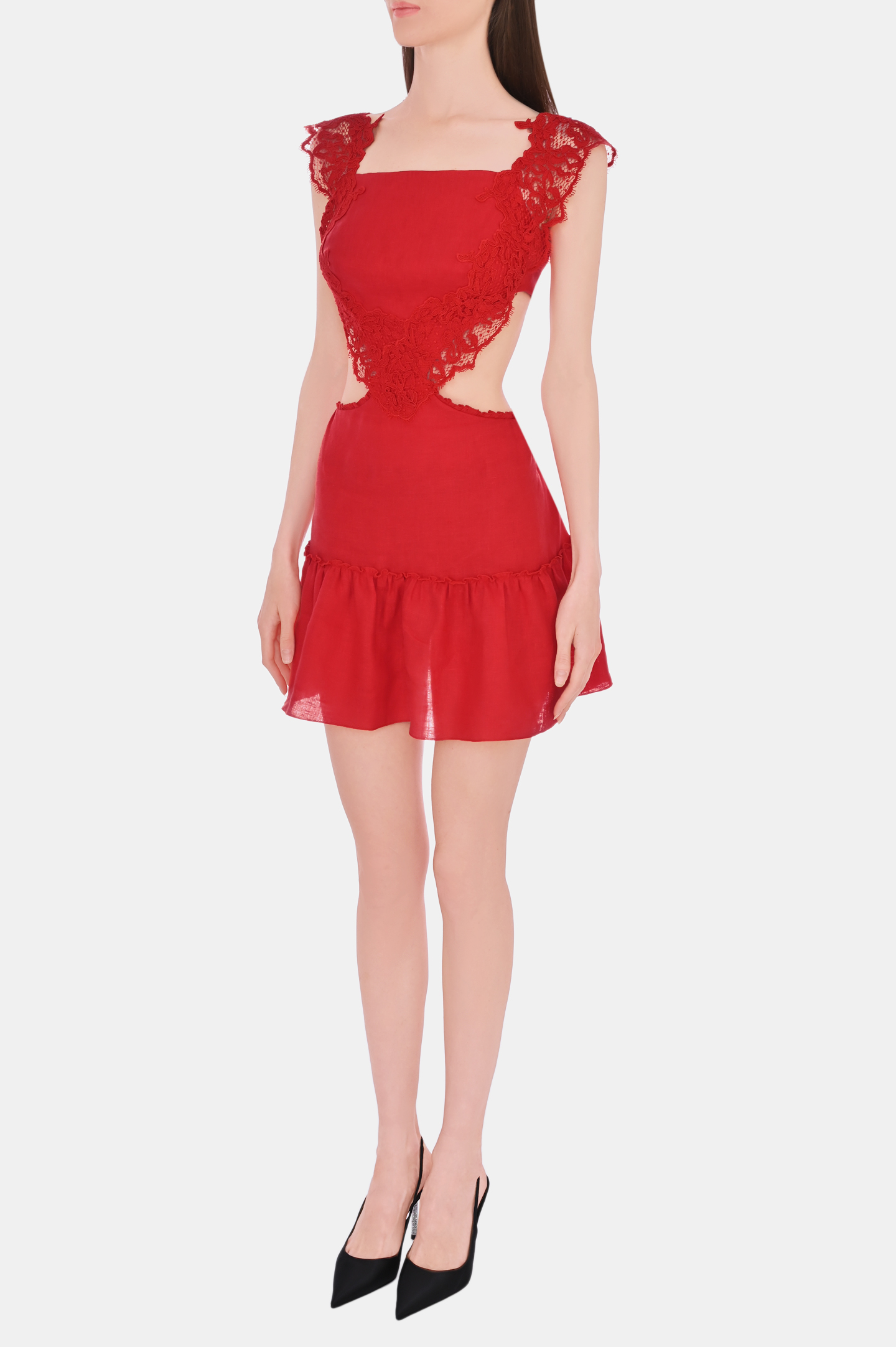 Платье ERMANNO SCERVINO D424Q603FQN, цвет: Красный, Женский