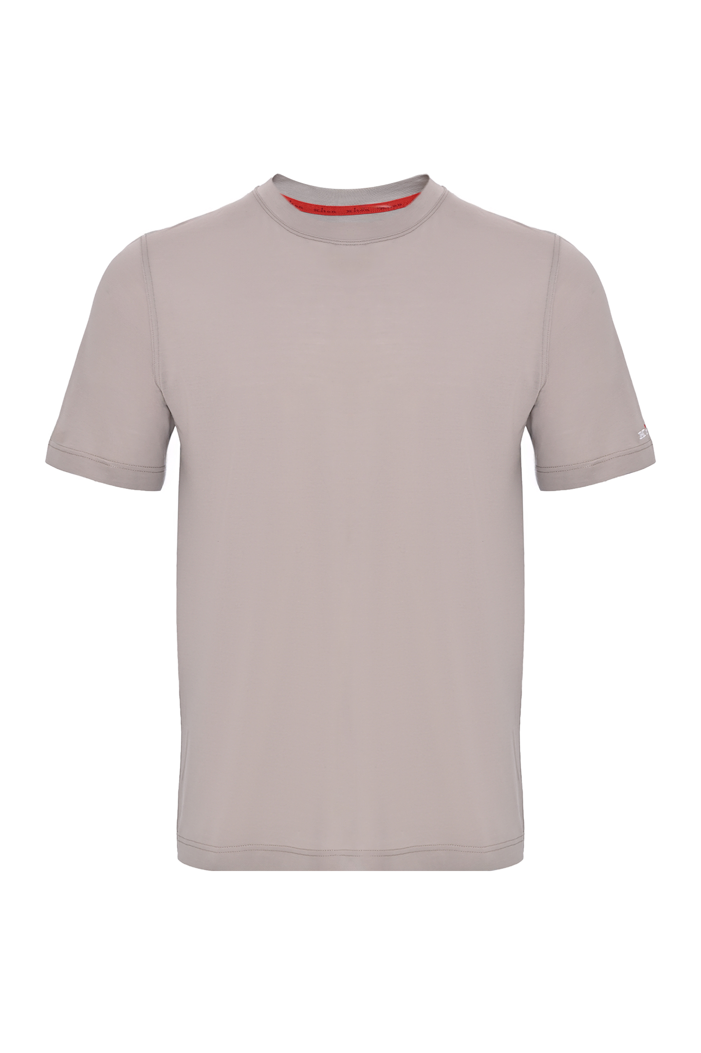 Футболка KITON UMK0721H10, цвет: Светло-бежевый, Мужской