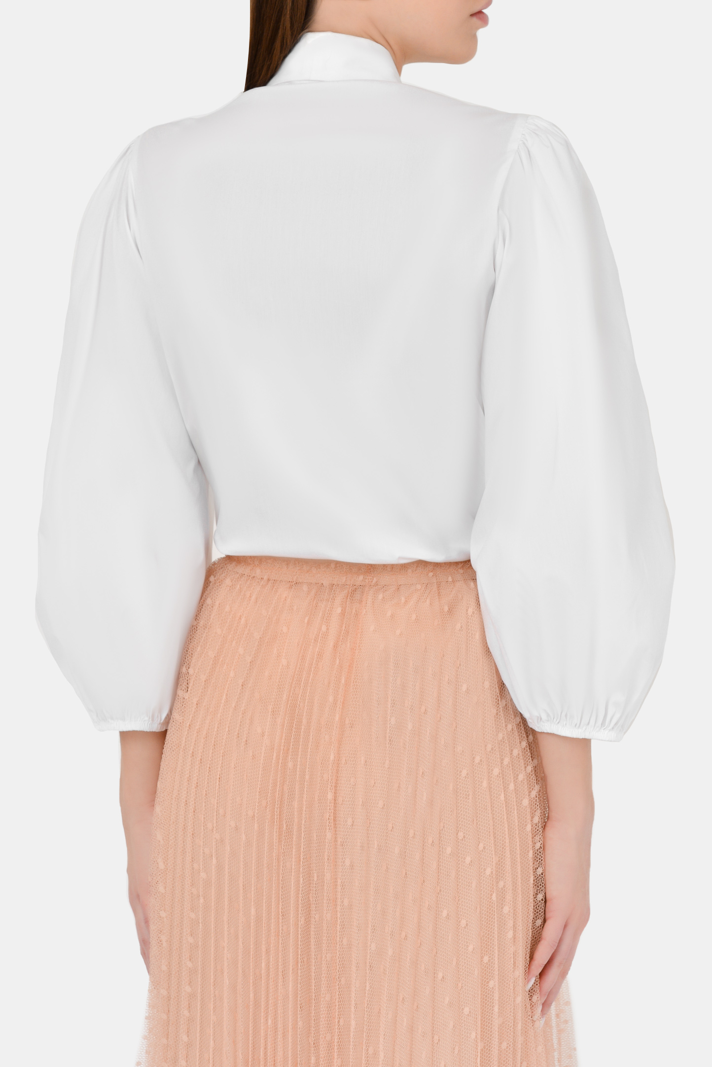 Блуза RED VALENTINO VR3ABE850ES, цвет: Белый, Женский
