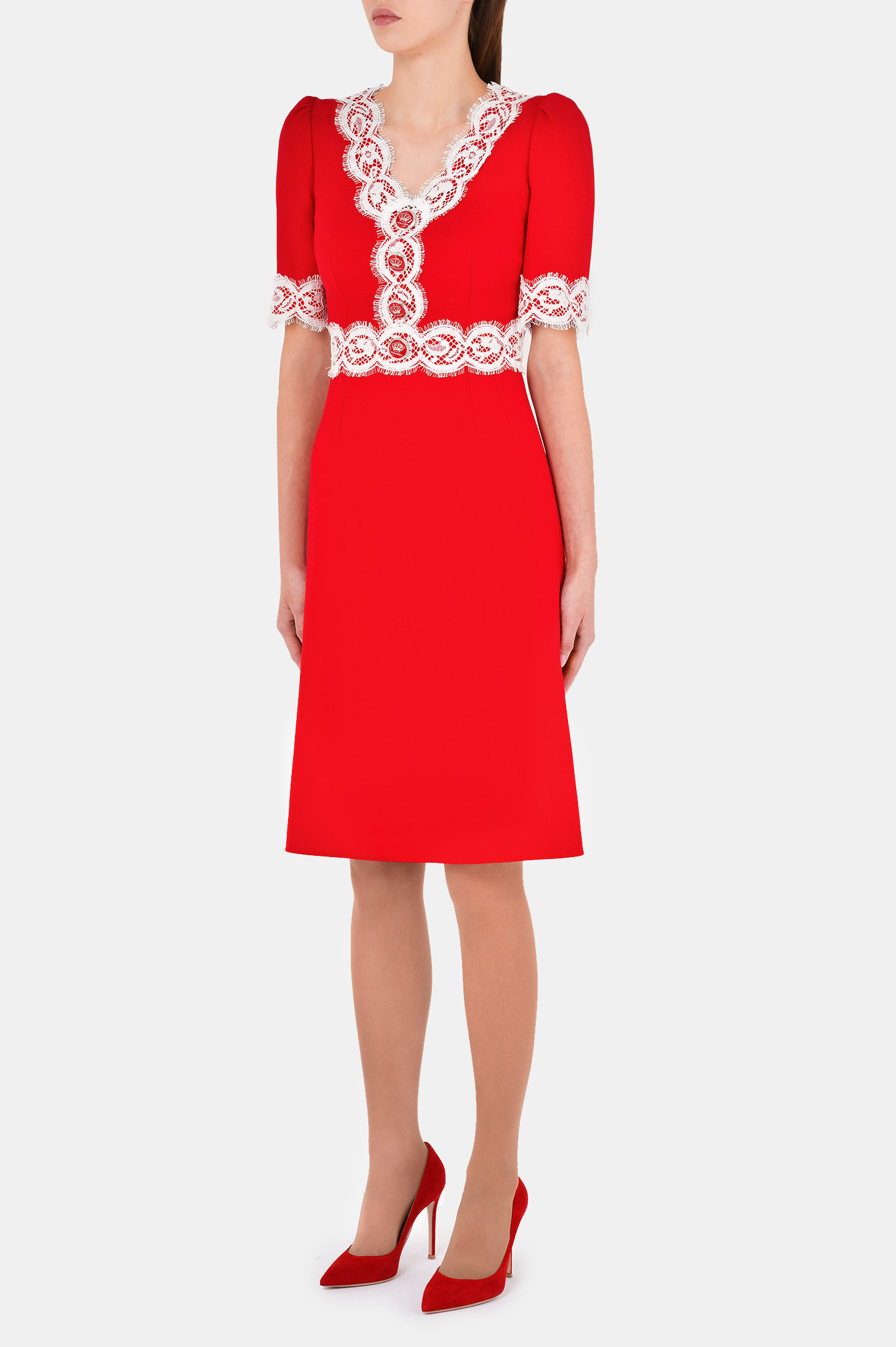 Платье DOLCE & GABBANA F6J7IT FURDV, цвет: Красный, Женский