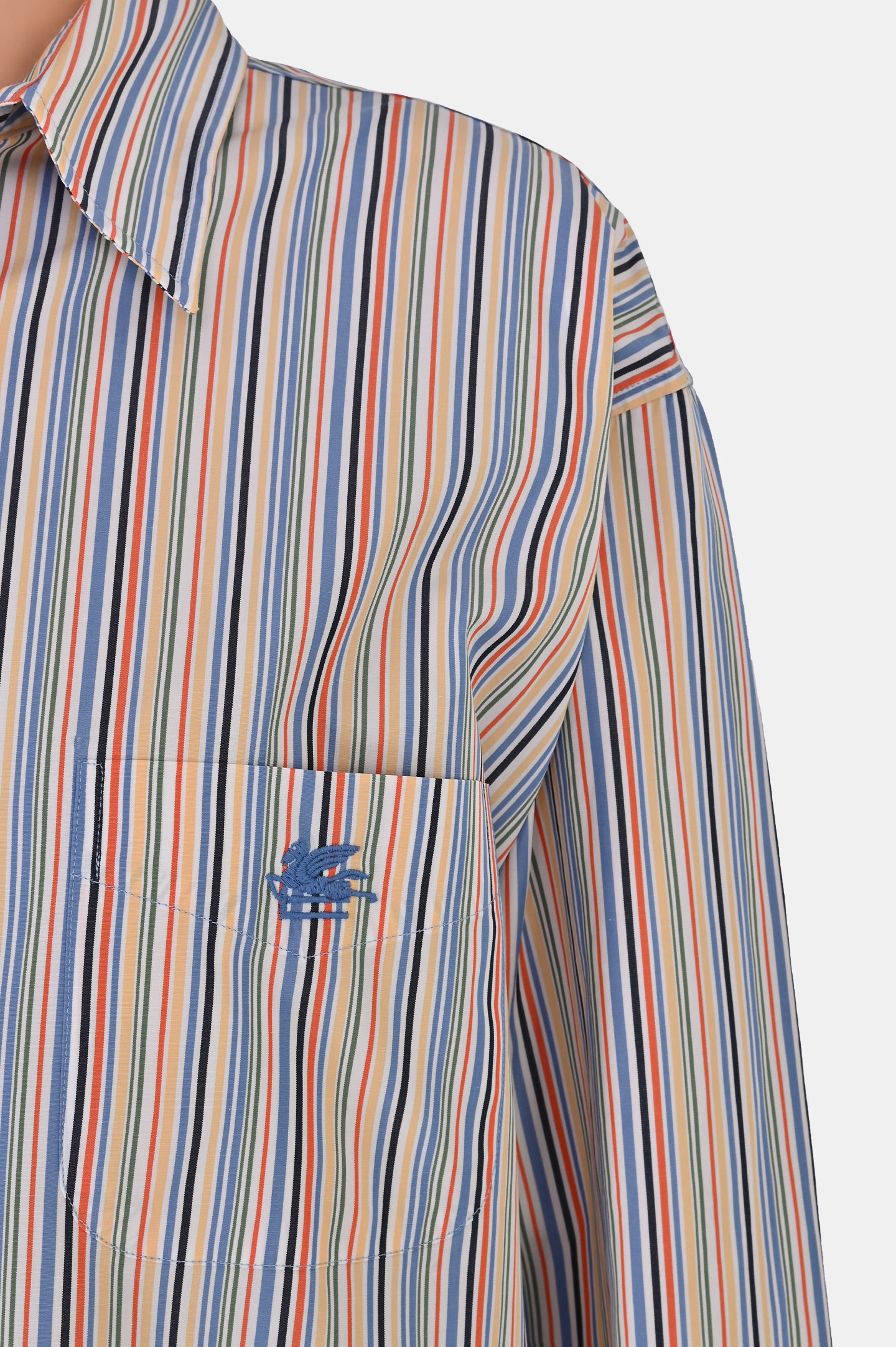 Рубашка ETRO WRIA0018 99TR546, цвет: Разноцветный, Женский