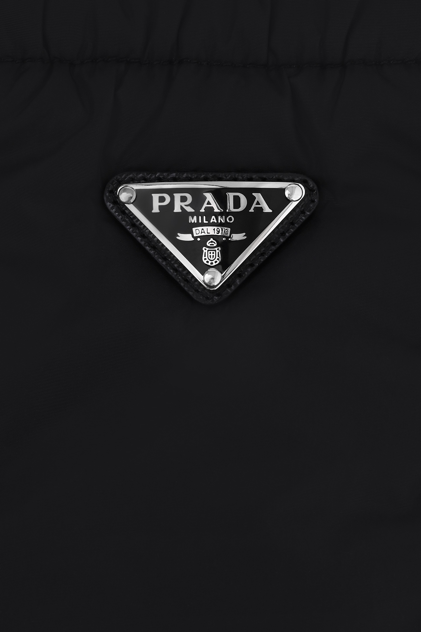 Перчатки PRADA 1GG107, цвет: Черный, Женский