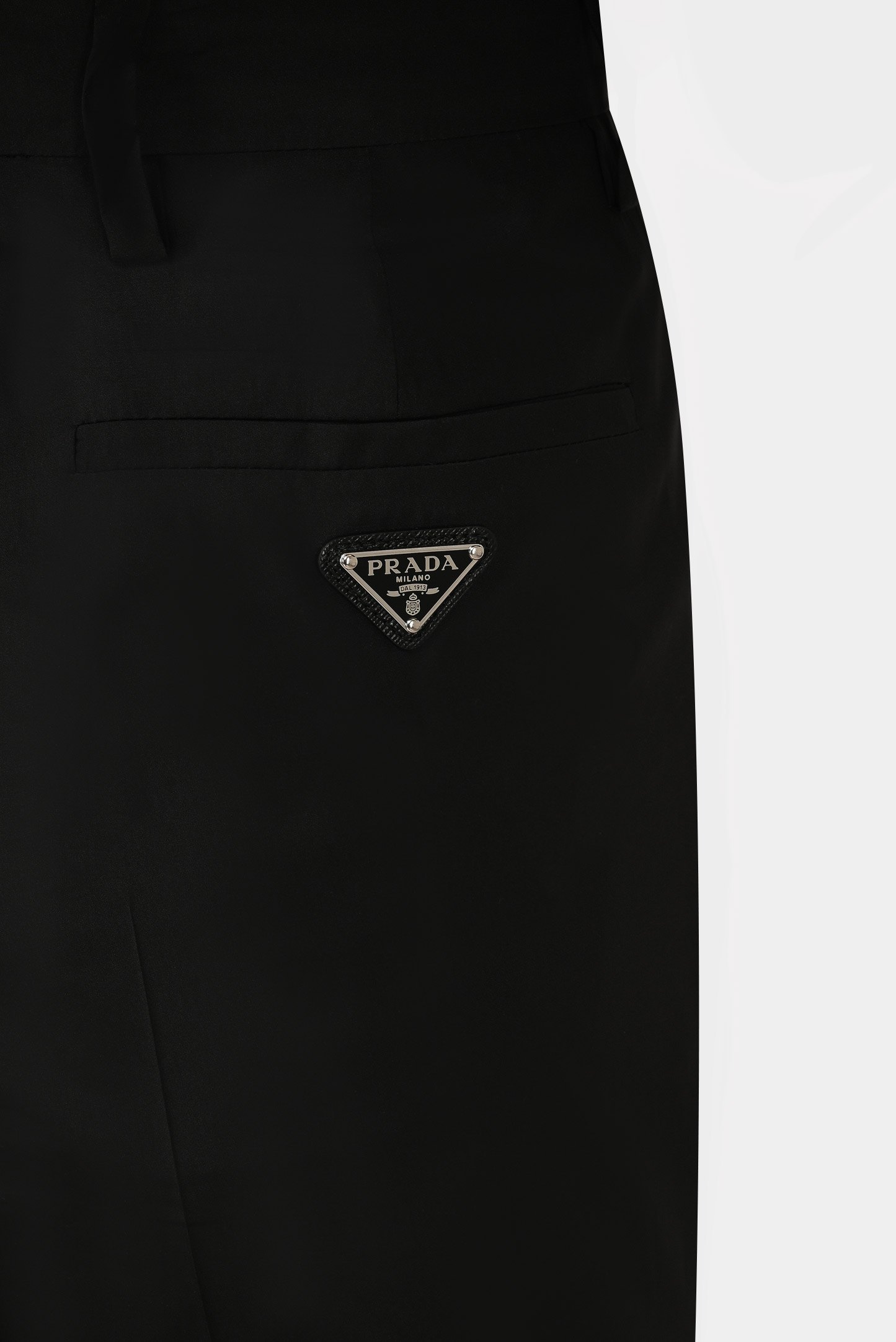 Брюки PRADA P286F 10GP, цвет: Черный, Женский