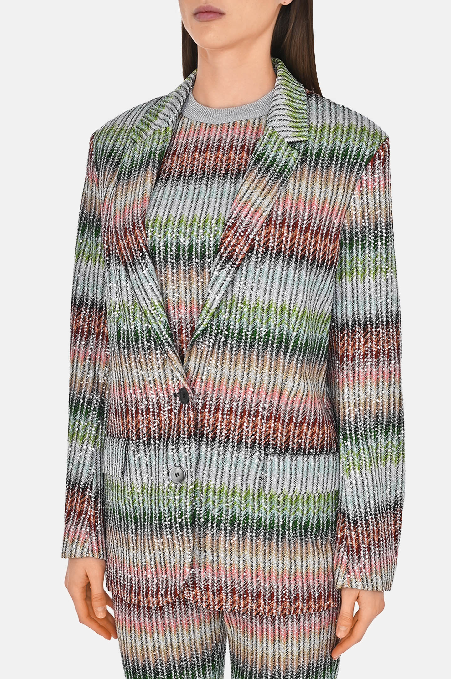Жакет MISSONI DS25SF02-BC0051, цвет: Разноцветный, Женский