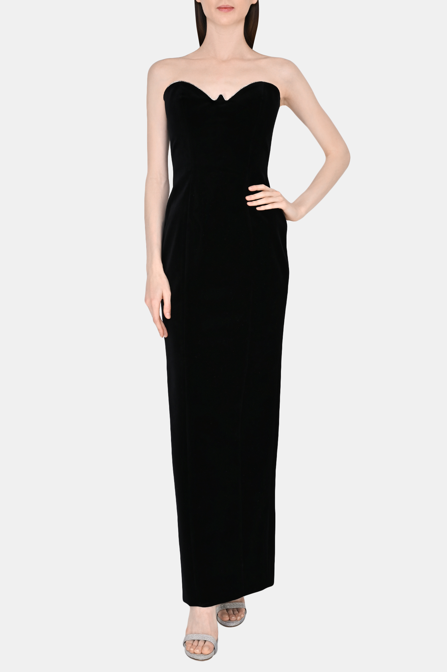 Платье ALEXANDRE VAUTHIER 223DR1718B 1719-223, цвет: Черный, Женский
