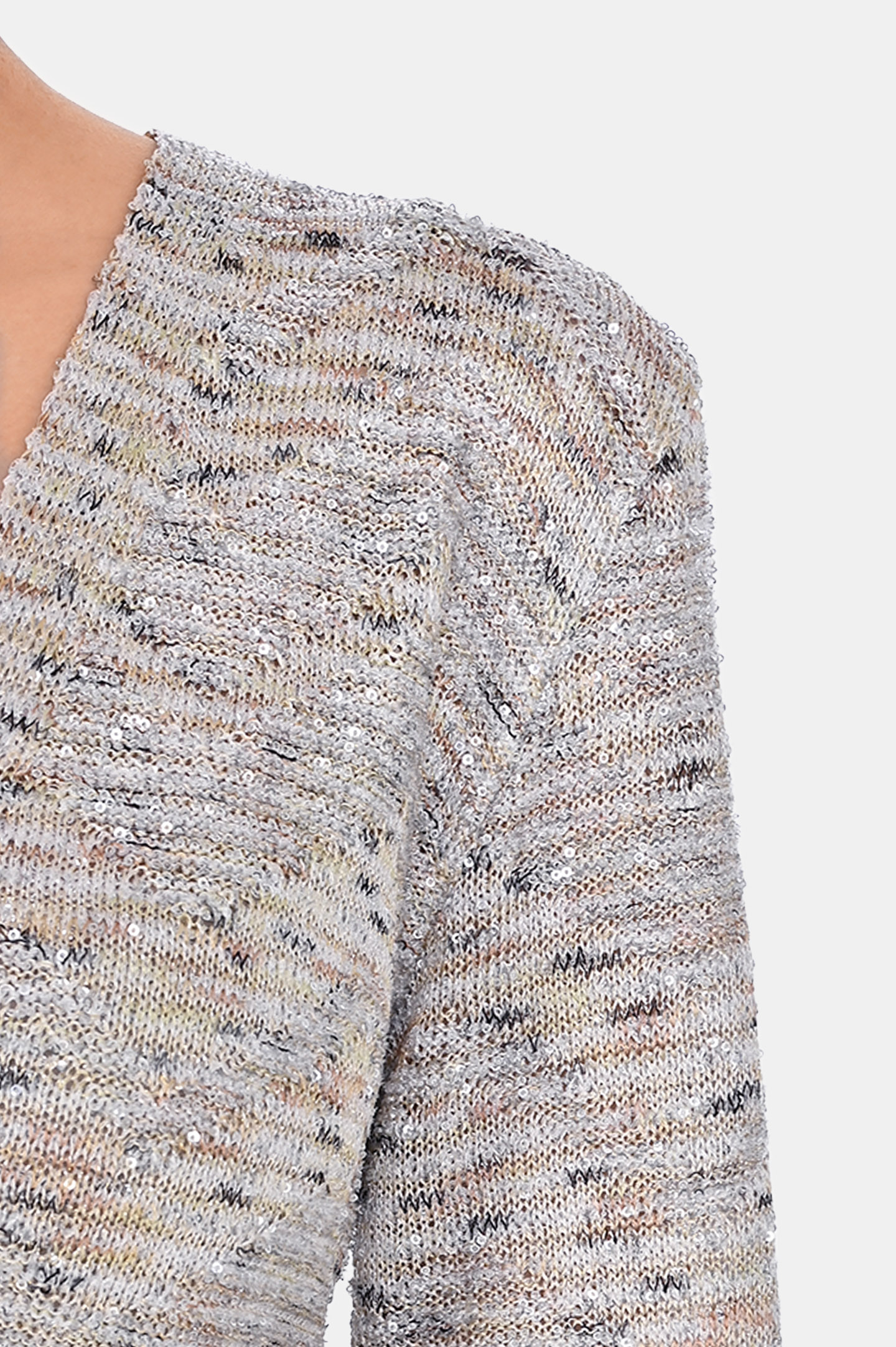 Кардиган MISSONI DS25SM0H-BK045B, цвет: Светло-бежевый, Женский