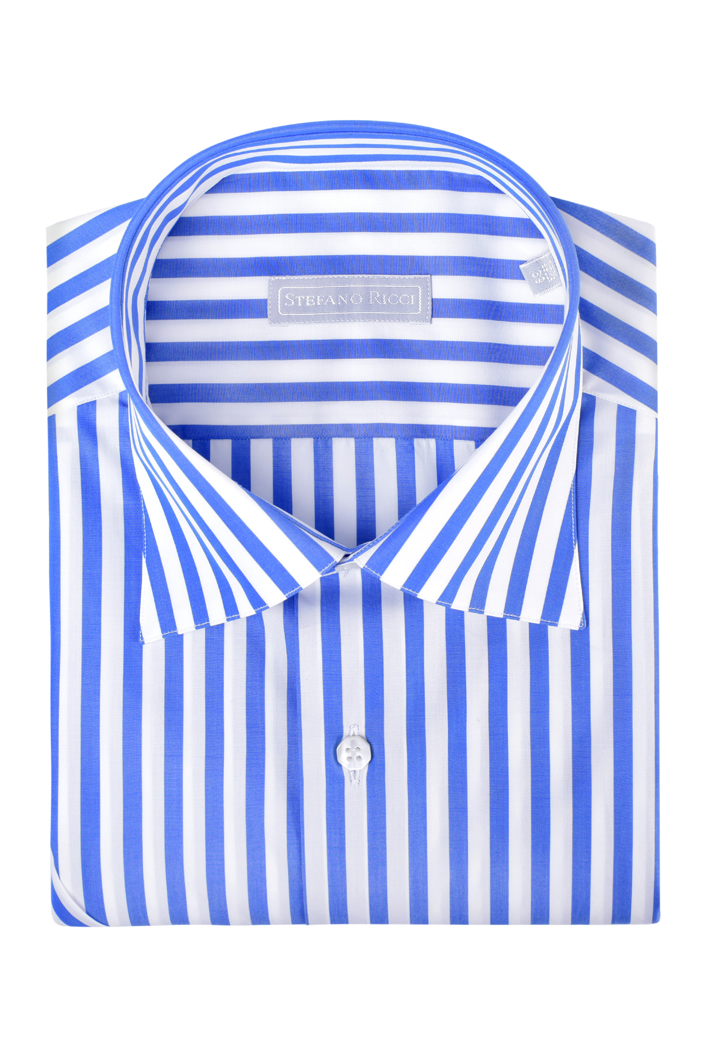 Рубашка STEFANO RICCI MC006030 L2106, цвет: Синий, Мужской