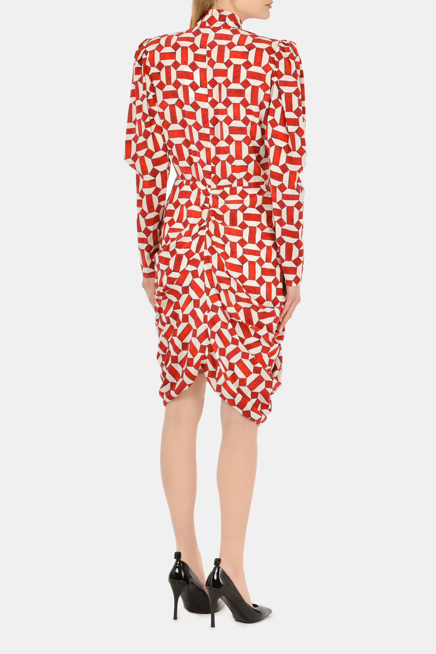 Платье ISABEL MARANT RO1954-21P021I, цвет: Красный, Женский