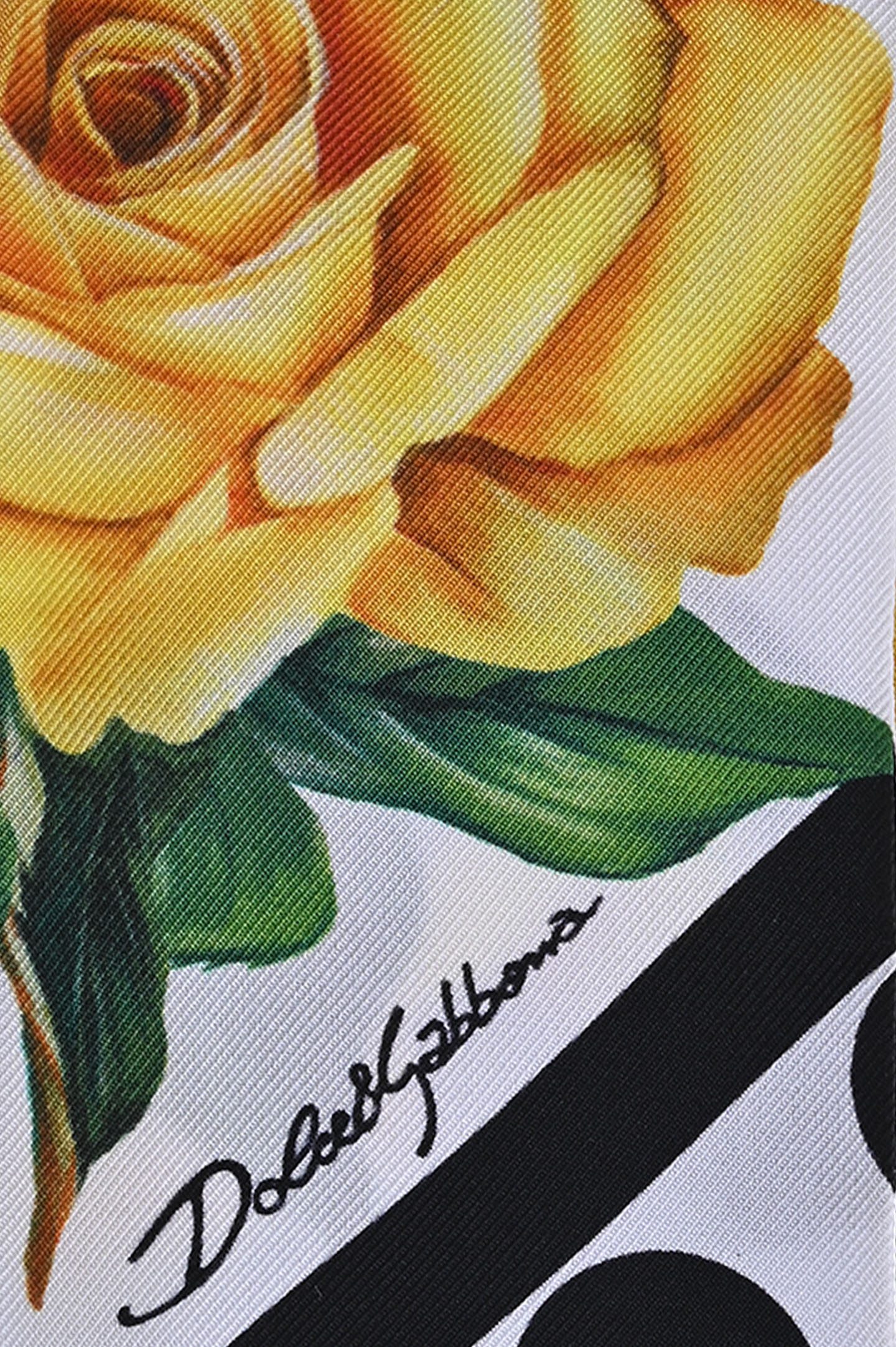 Чокер с цветочным принтом DOLCE & GABBANA FS215A GDB4P, цвет: Разноцветный, Женский