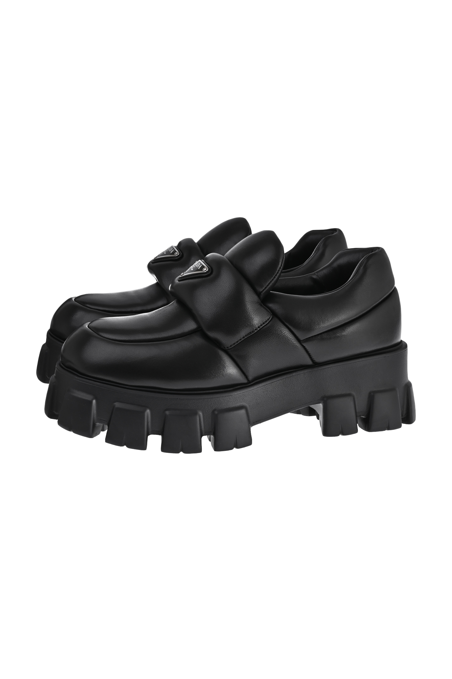 Дерби PRADA 1D125N055 2DL8F, цвет: Черный, Женский