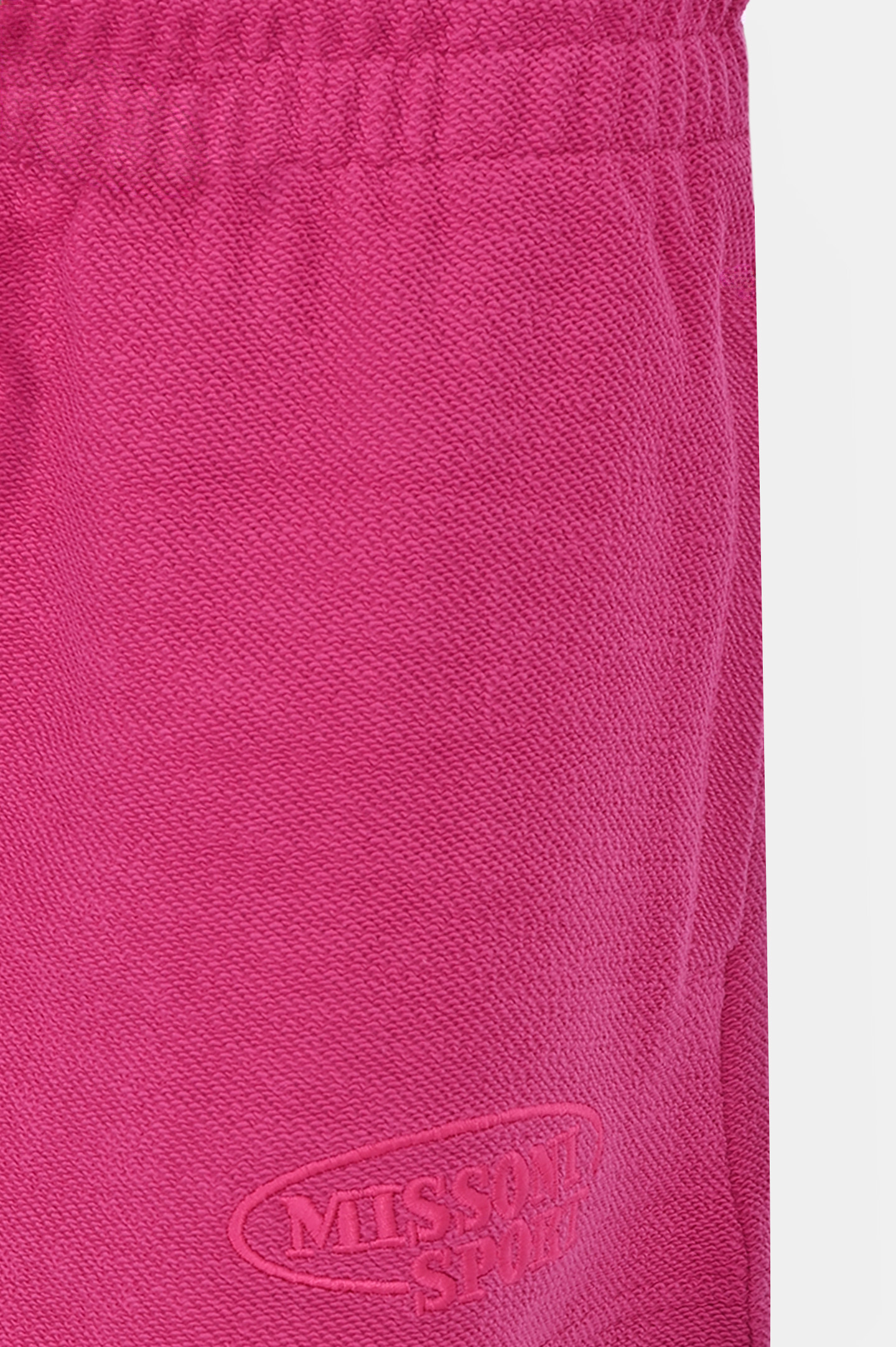 Хлопковые шорты MISSONI SS24SI01-BJ00IJ, цвет: Розовый, Женский