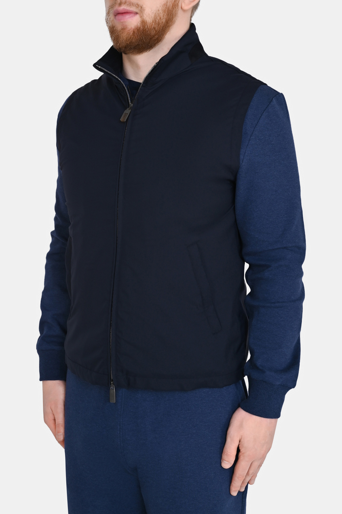 Жилет CANALI SX01937 O40668, цвет: Синий, Мужской
