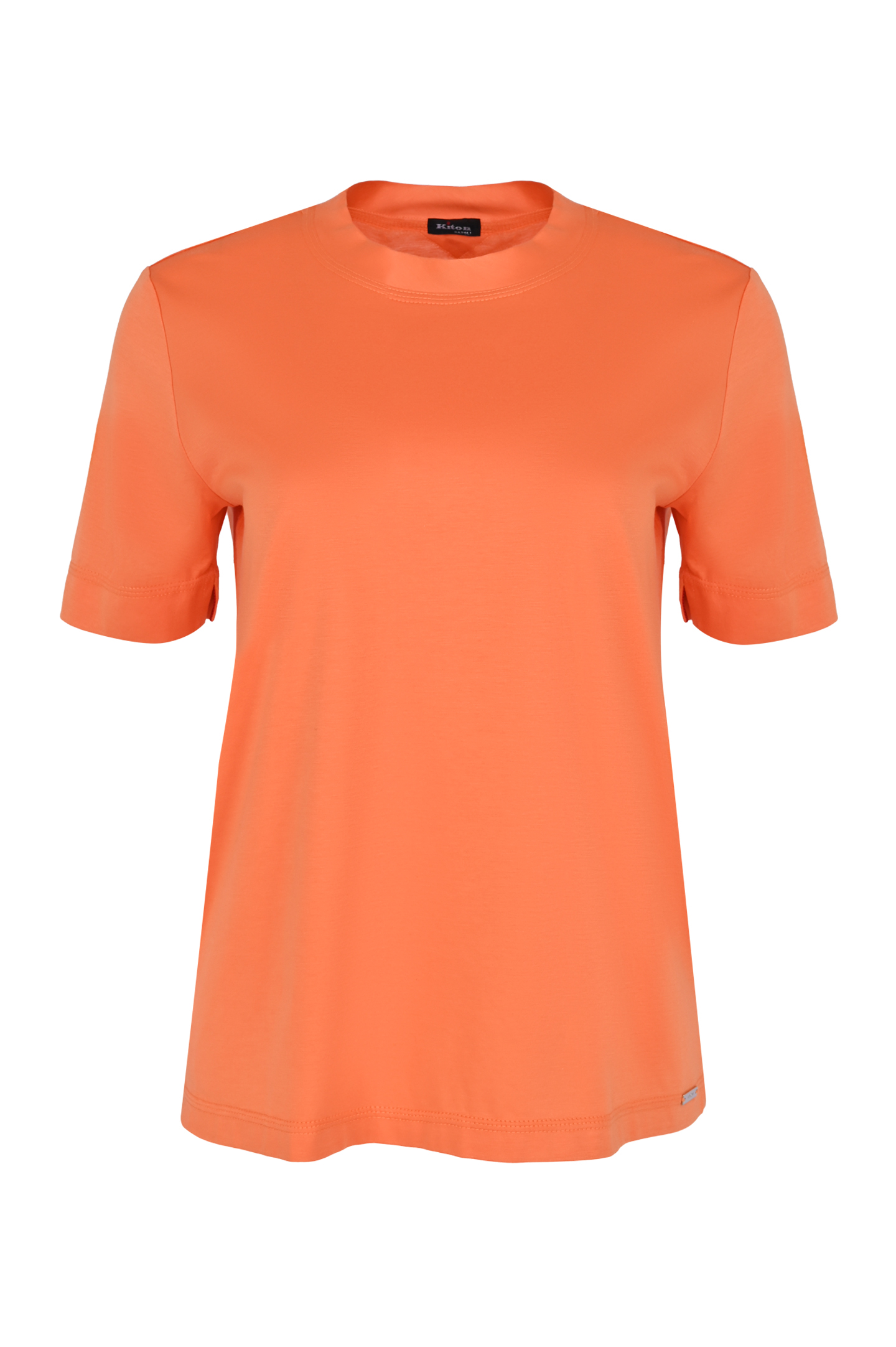 Футболка KITON D53450K06S370, цвет: Оранжевый, Женский