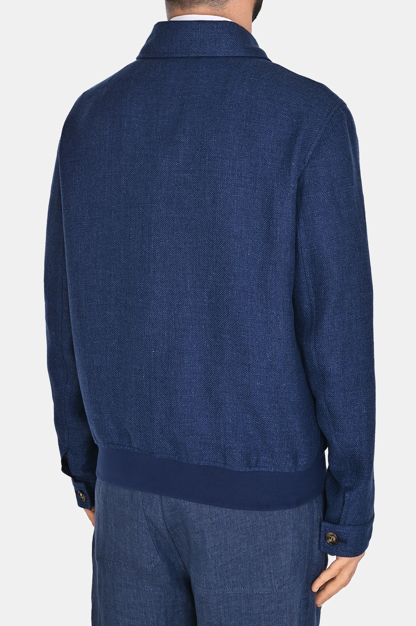 Куртка BRUNELLO  CUCINELLI MW4826407, цвет: Синий, Мужской