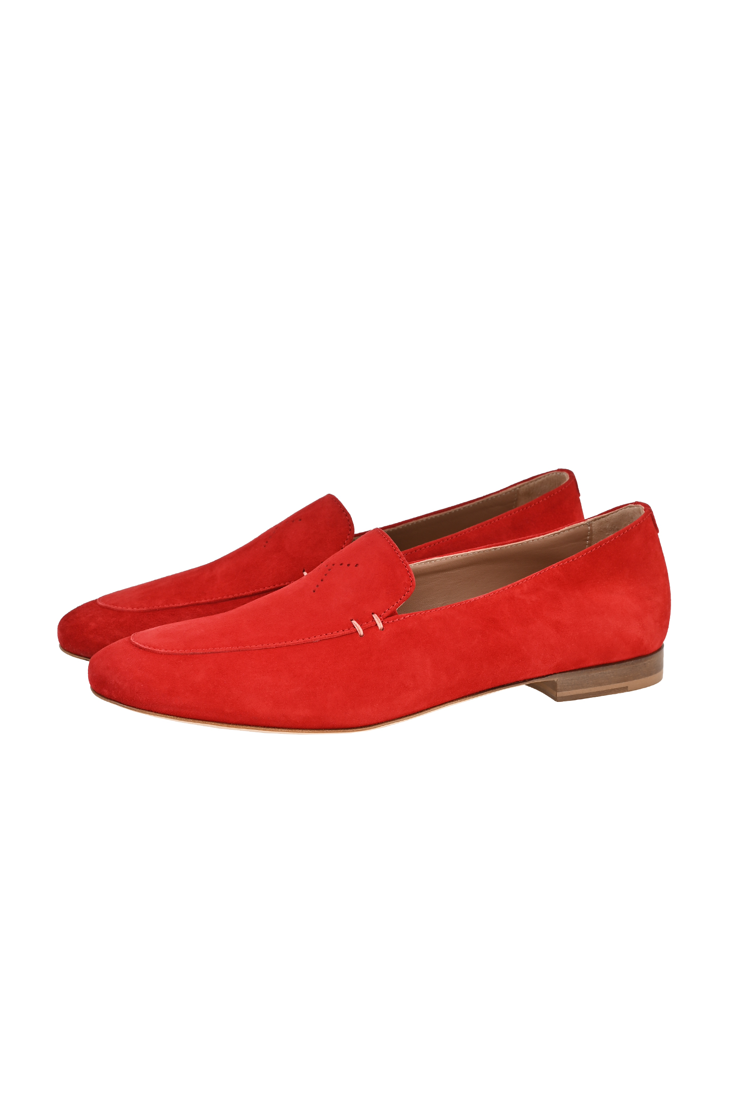 Лоферы KITON D57803N010082, цвет: Красный, Женский