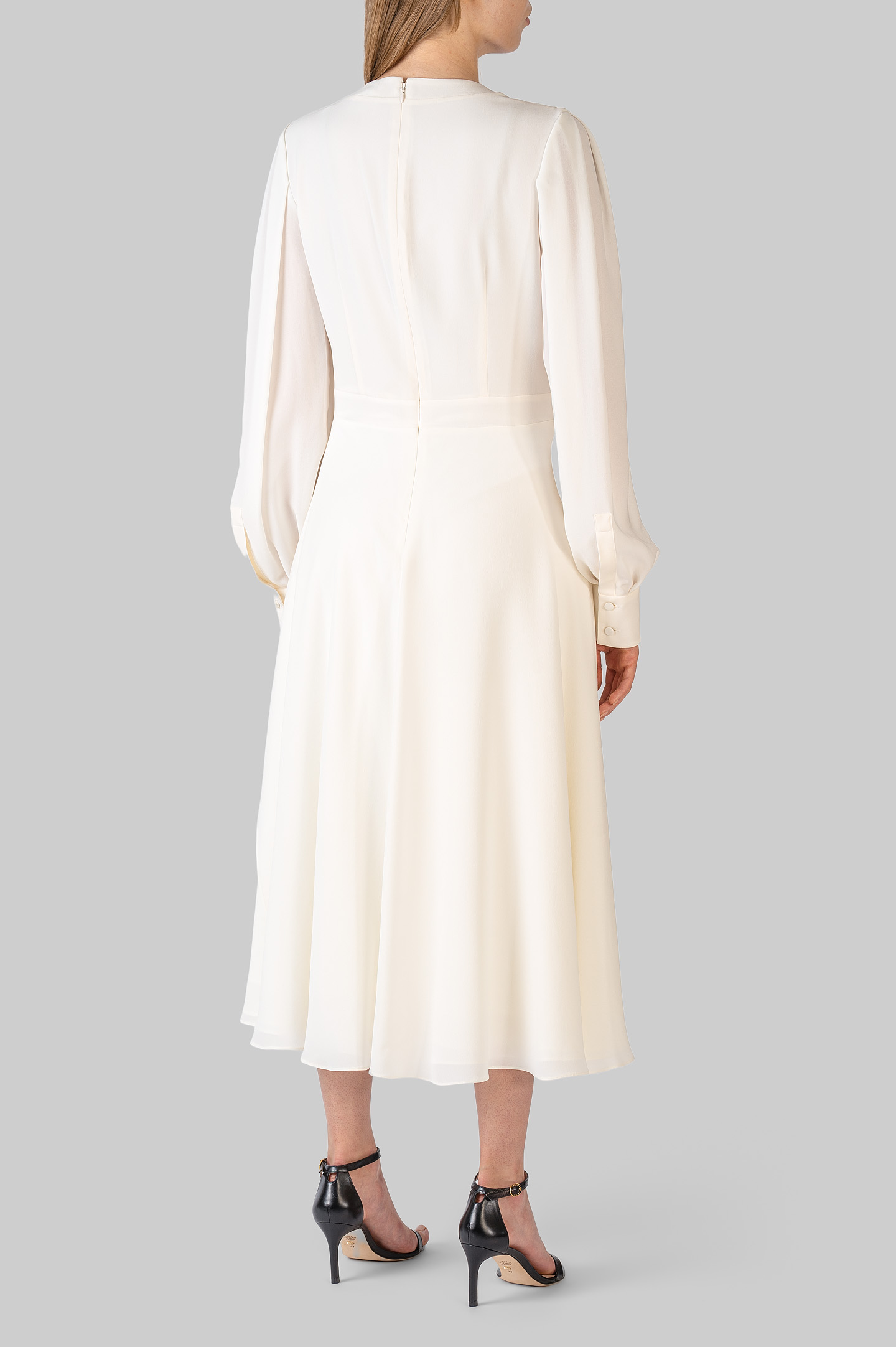 Платье ALEXANDER MCQUEEN 605638 QBAAF, цвет: Белый, Женский