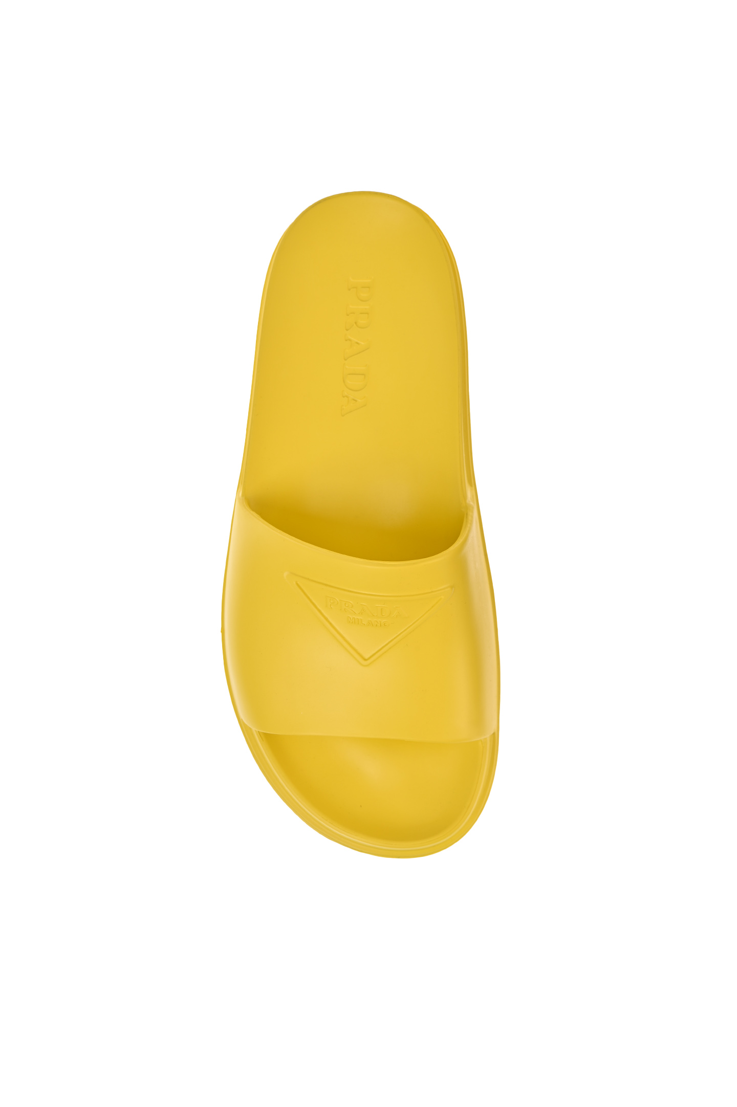 Шлепанцы PRADA 2X30853LKV, цвет: Желтый, Мужской