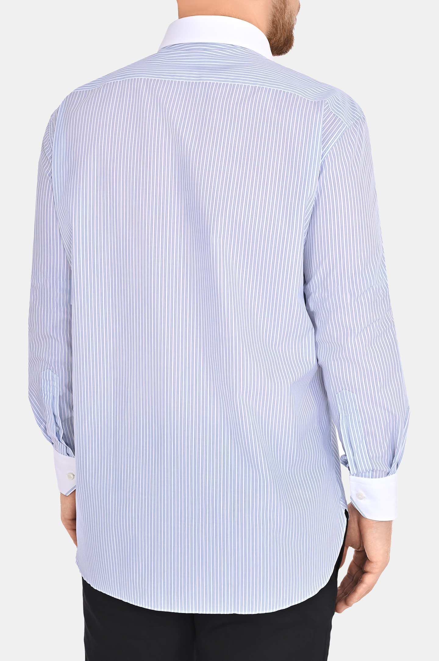 Рубашка STEFANO RICCI MC006726 R2553, цвет: Белый, Мужской