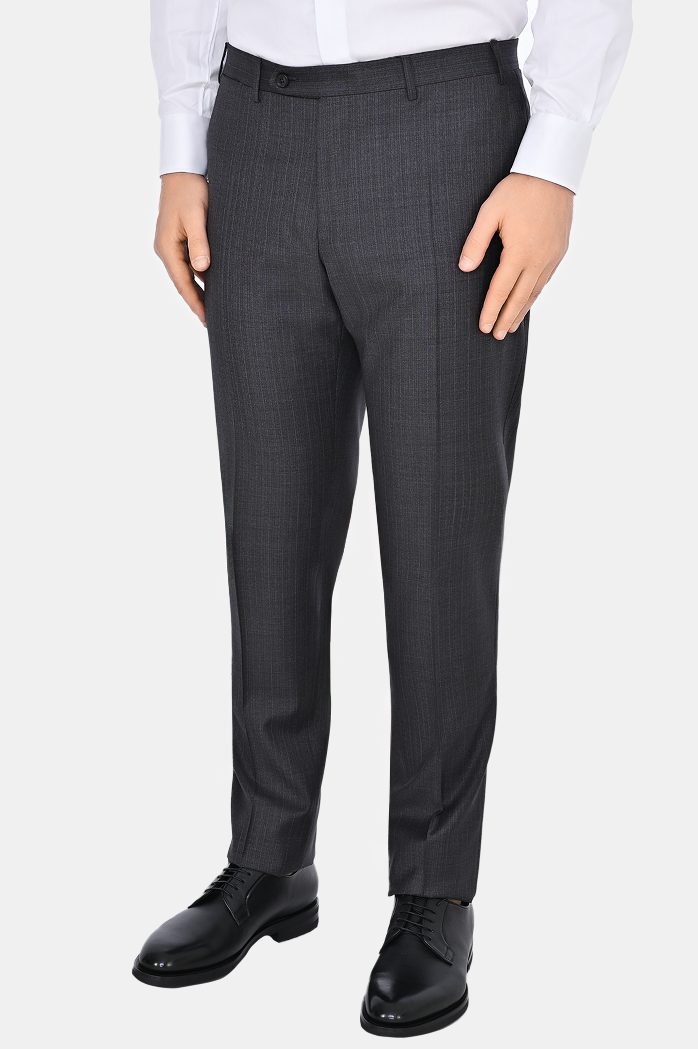 Костюм из шерсти CANALI BX02793 E13280/19/-L/7R, цвет: Темно-серый, Мужской