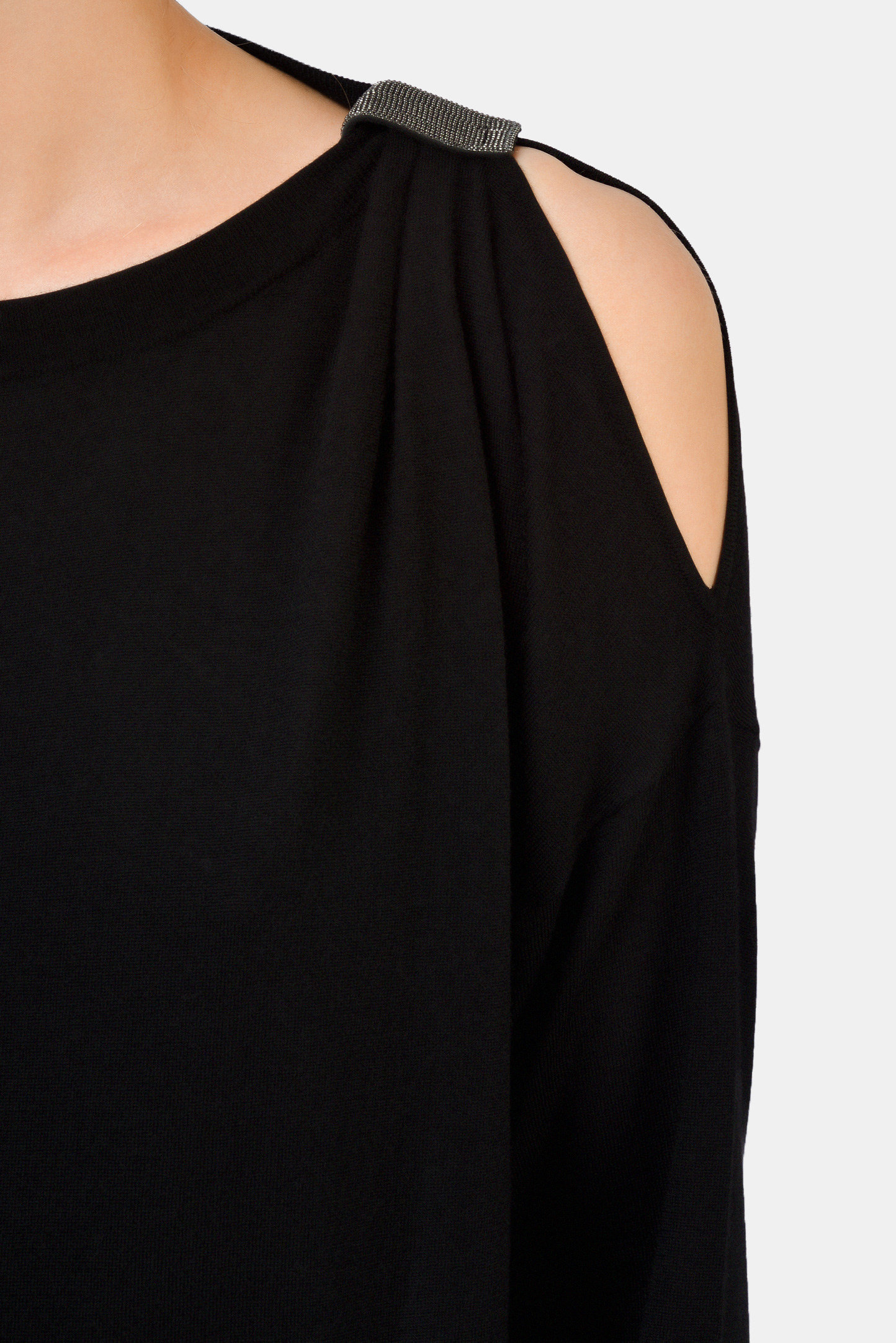Платье BRUNELLO  CUCINELLI M14829A99P, цвет: Черный, Женский