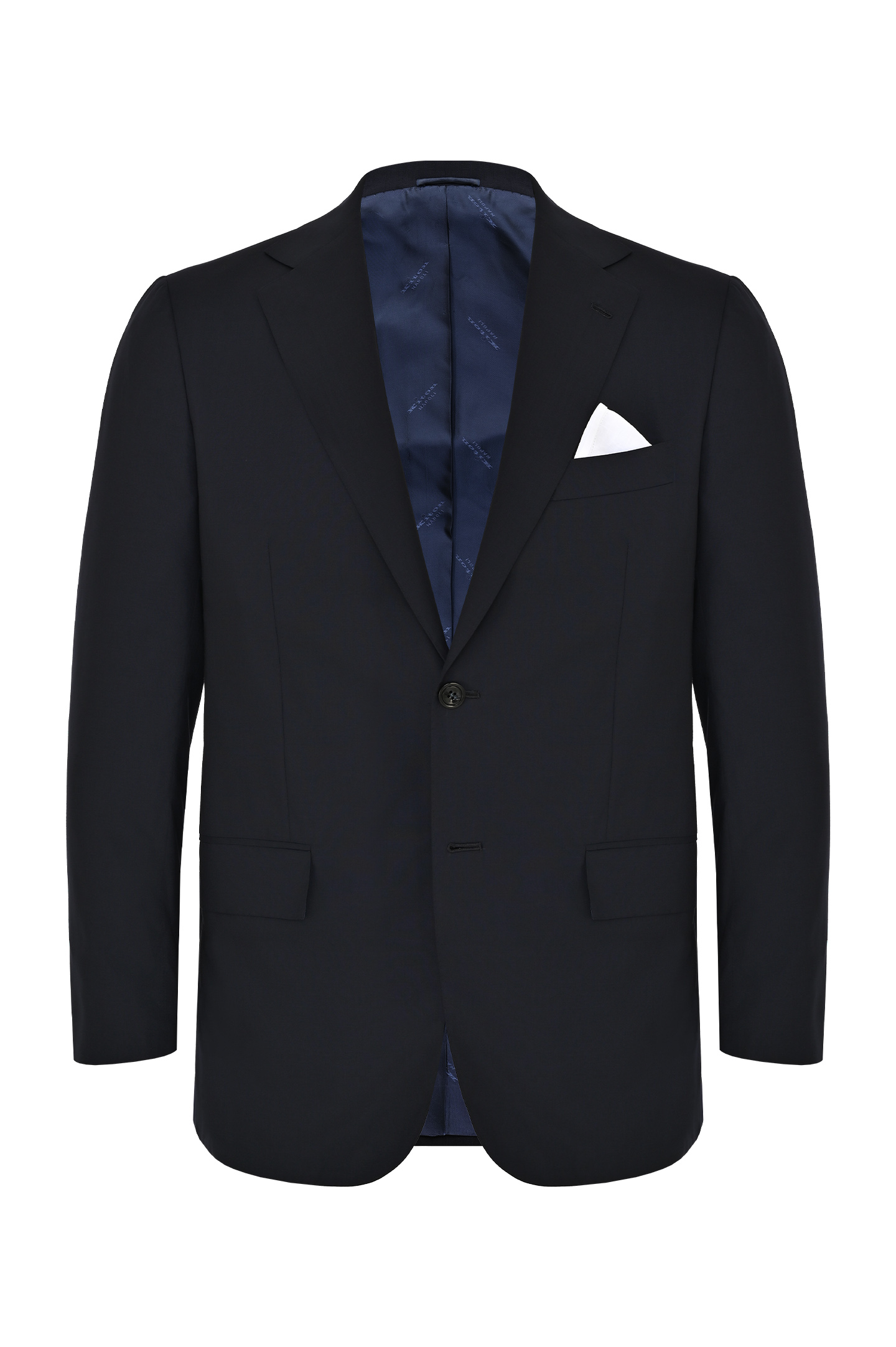 Костюм+платок KITON UA81K012741, цвет: Темно-синий, Мужской