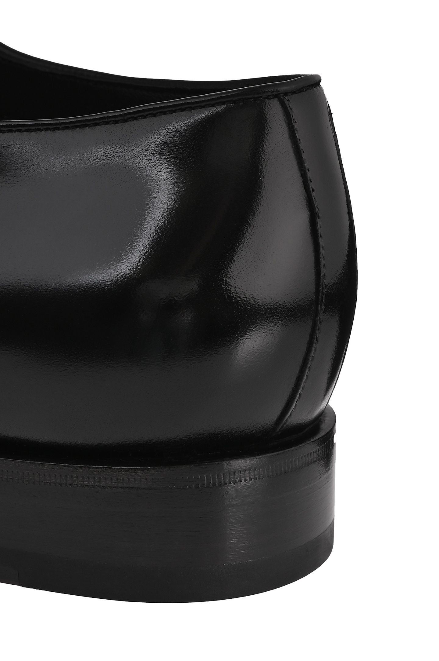 Кожаные дерби SANTONI MCJG18597PB1SNTUN01, цвет: Черный, Мужской