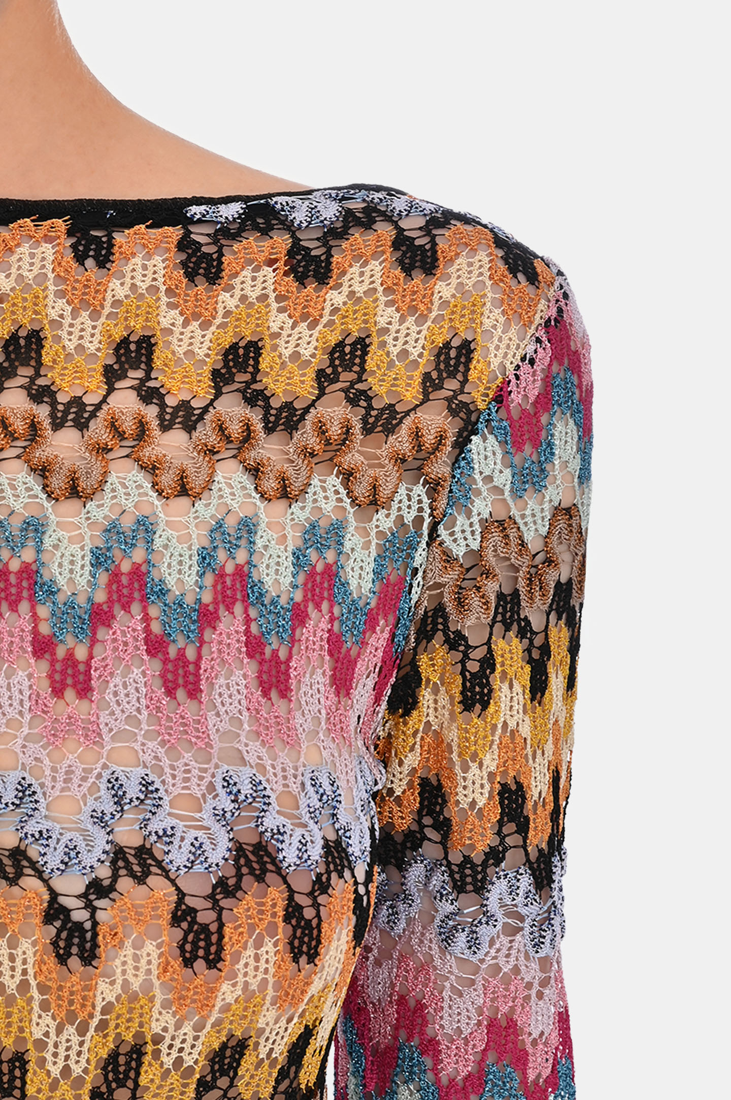 Платье MISSONI MS25SQ14-BR0000, цвет: Разноцветный, Женский