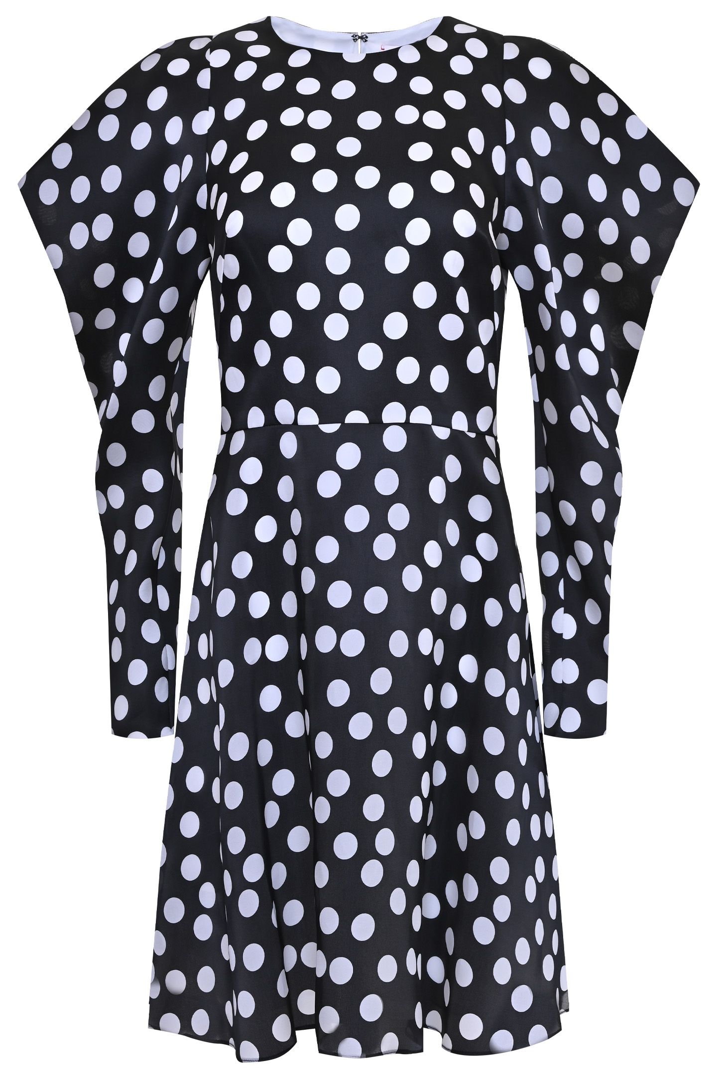 Платье CAROLINA HERRERA R2111N510, цвет: Черно-белый, Женский