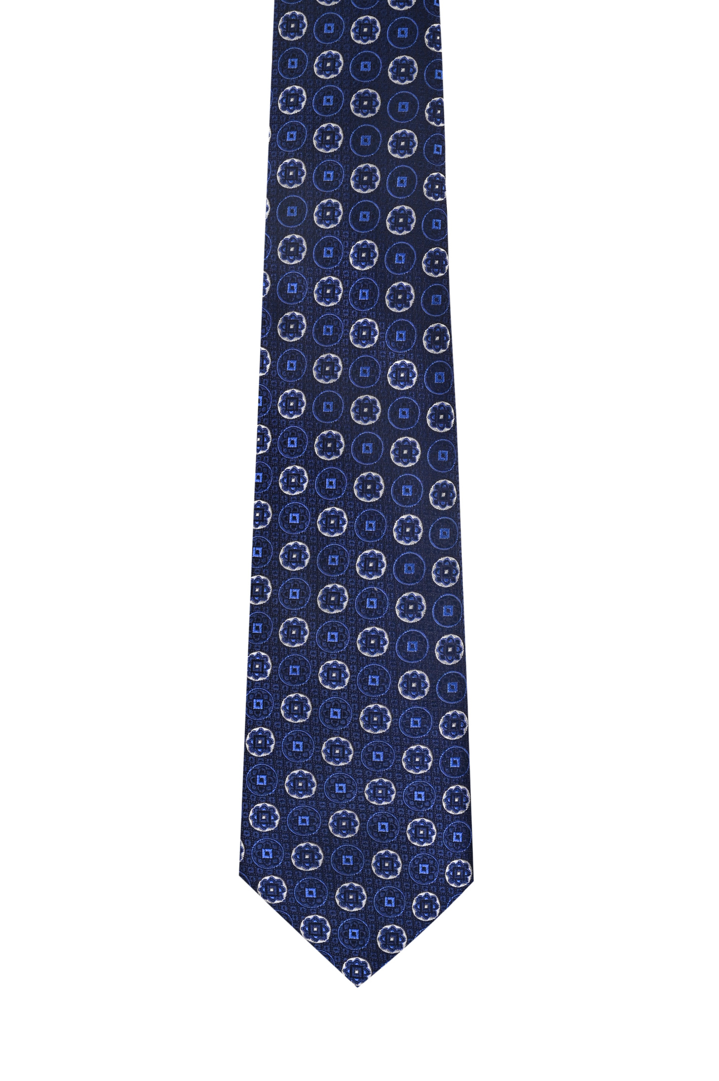 Галстук CANALI HJ04194 18, цвет: Темно-синий, Мужской
