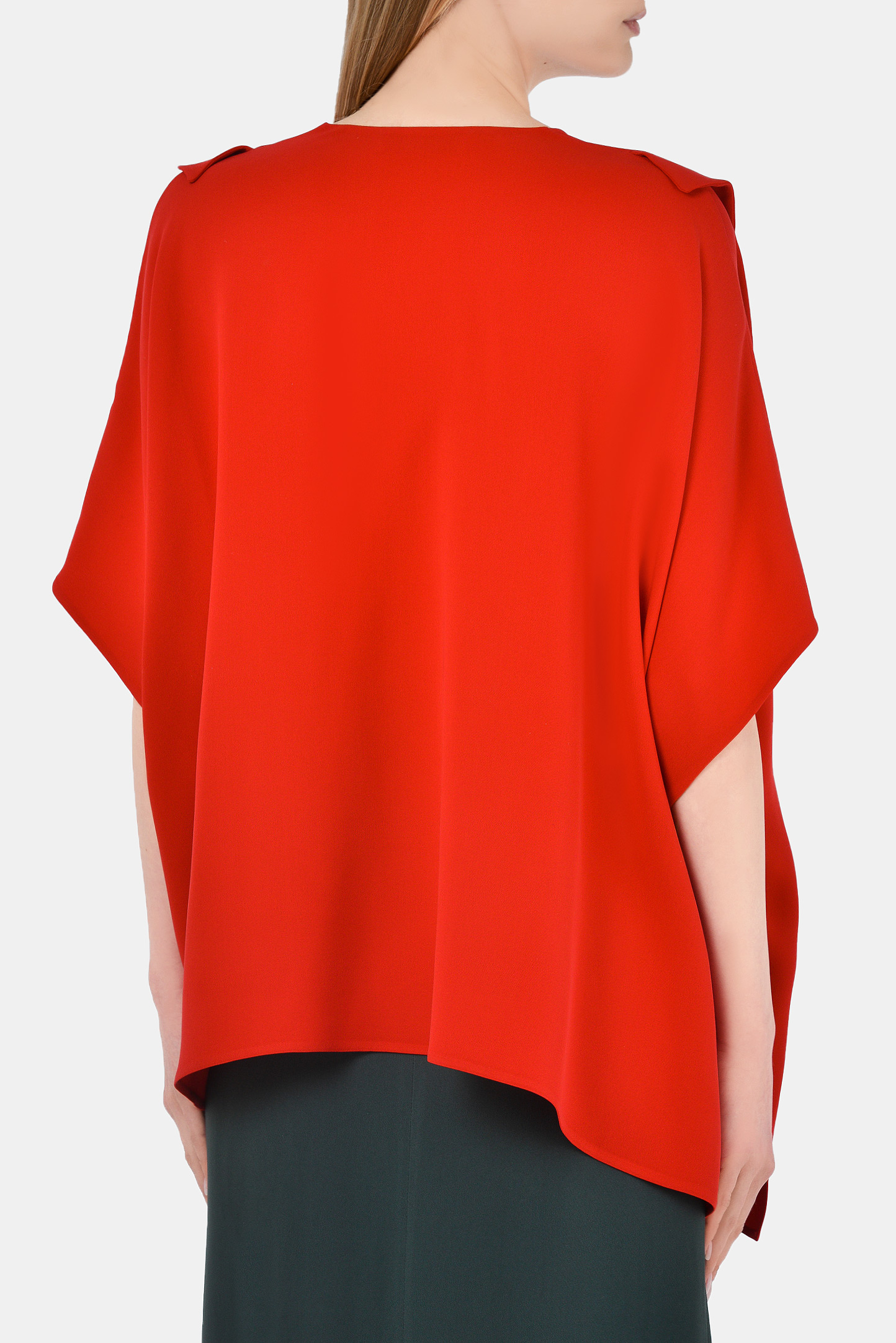Блуза VALENTINO PAP VB3AE5J51MM, цвет: Красный, Женский