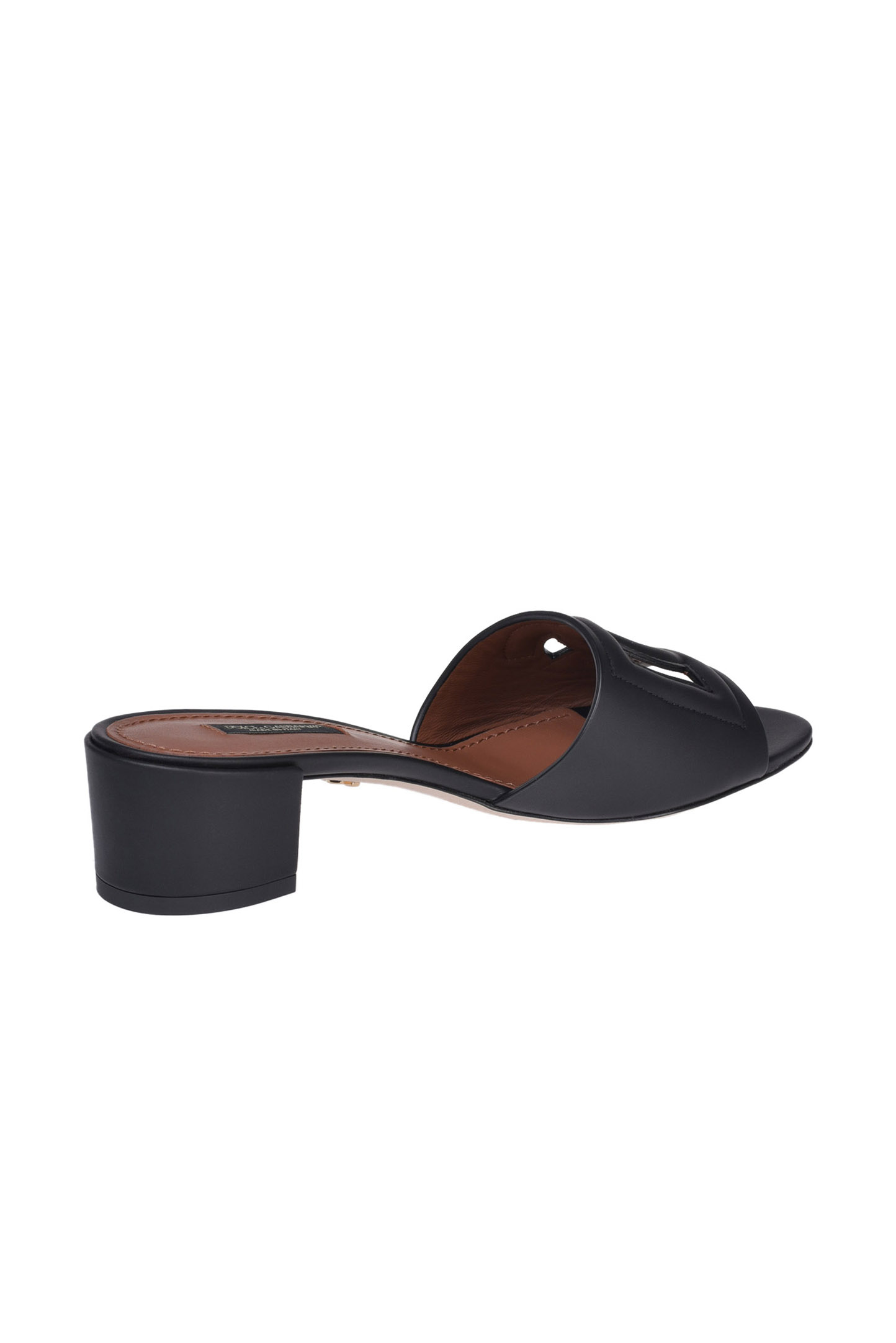 Мюли DOLCE & GABBANA CR1139 AO049, цвет: Черный, Женский